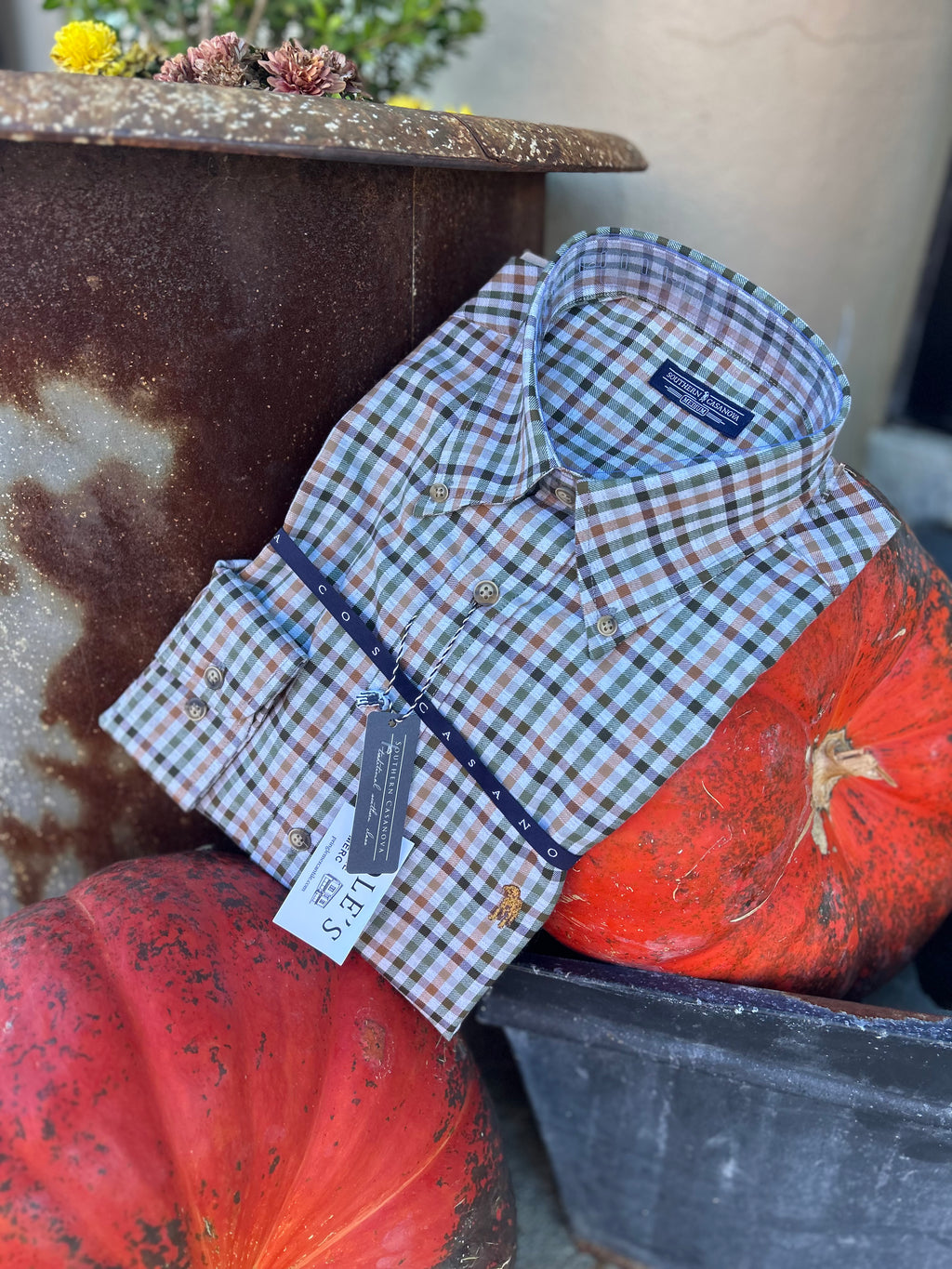 SC Button Down-Mill Yard Check