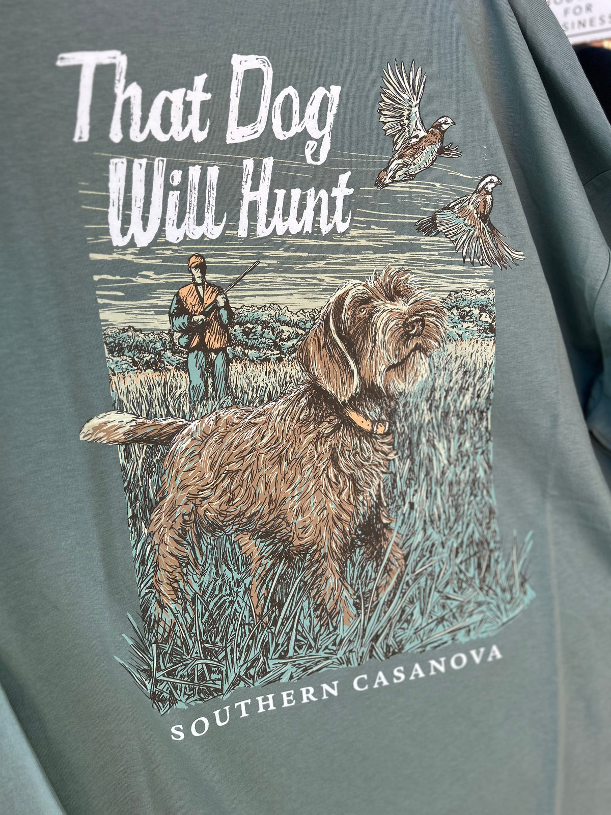 T-shirt quail feild
