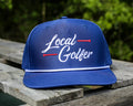 Navy Local Golfer 5panel perf hat
