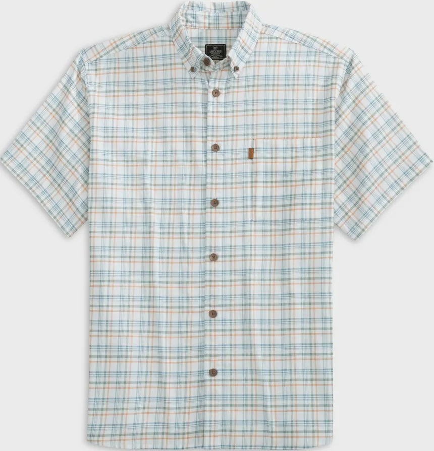 SS The Flybridge Button Up-Mallard