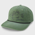 Crappie Rope Hat-Bay Green