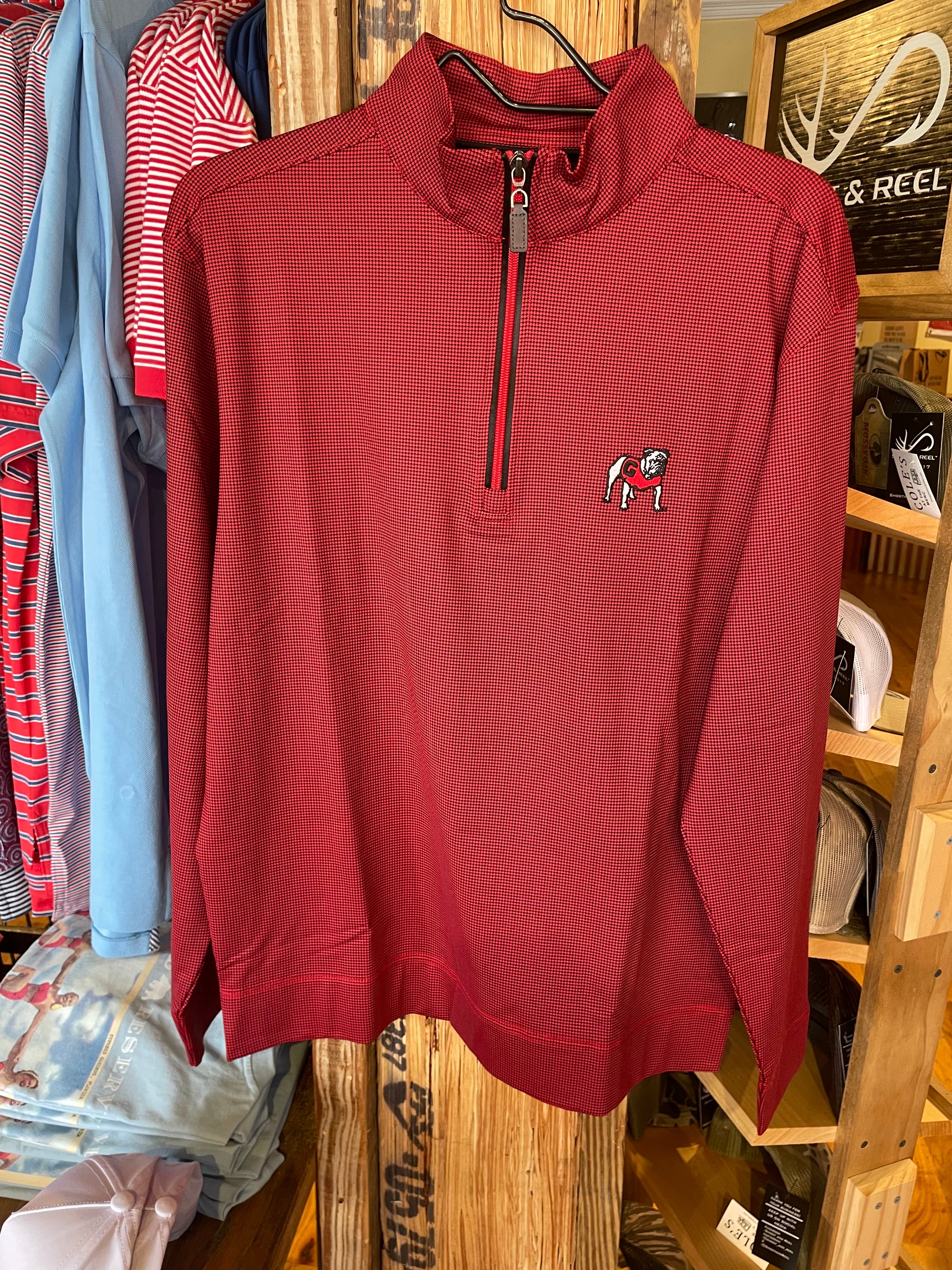 1/4 Zip Shepherd Micro Fleece Pullover