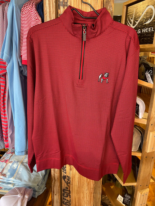 1/4 Zip Shepherd Micro Fleece Pullover