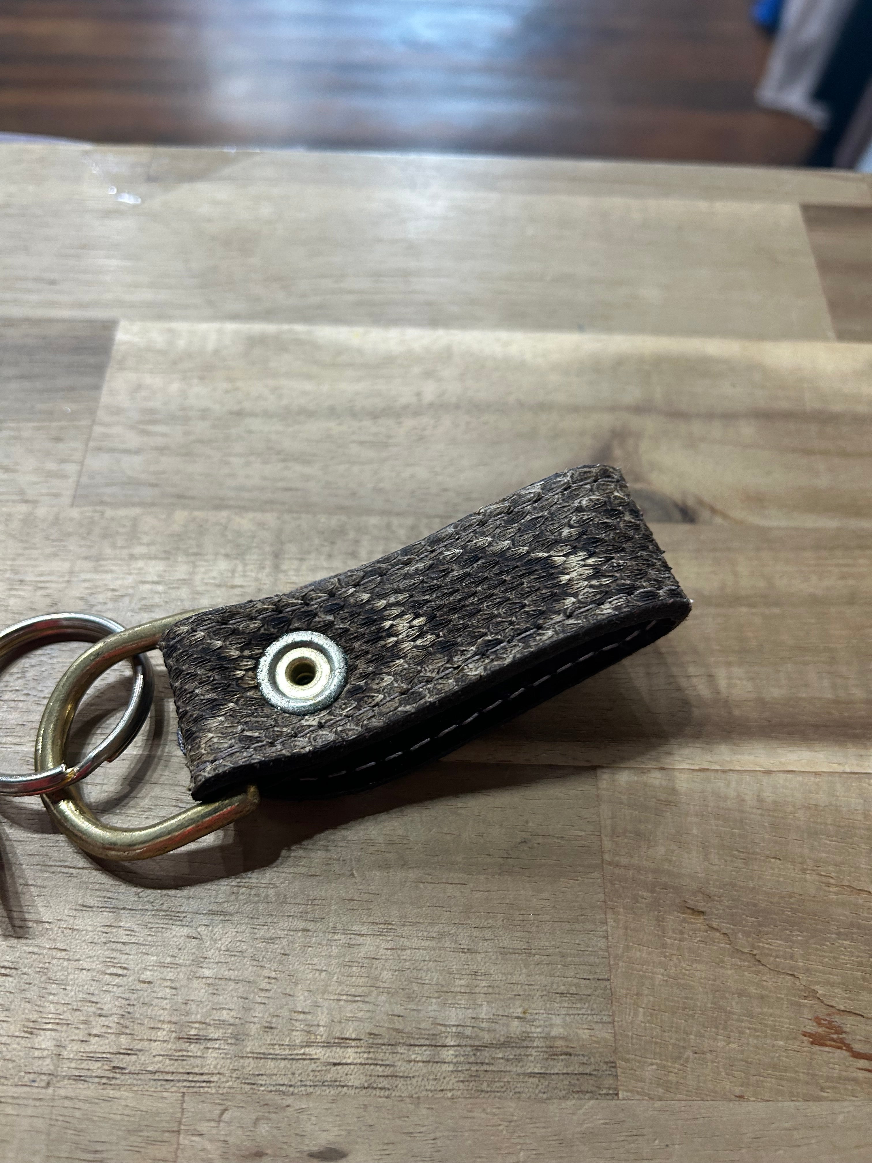 Key Fob Rattlesnake