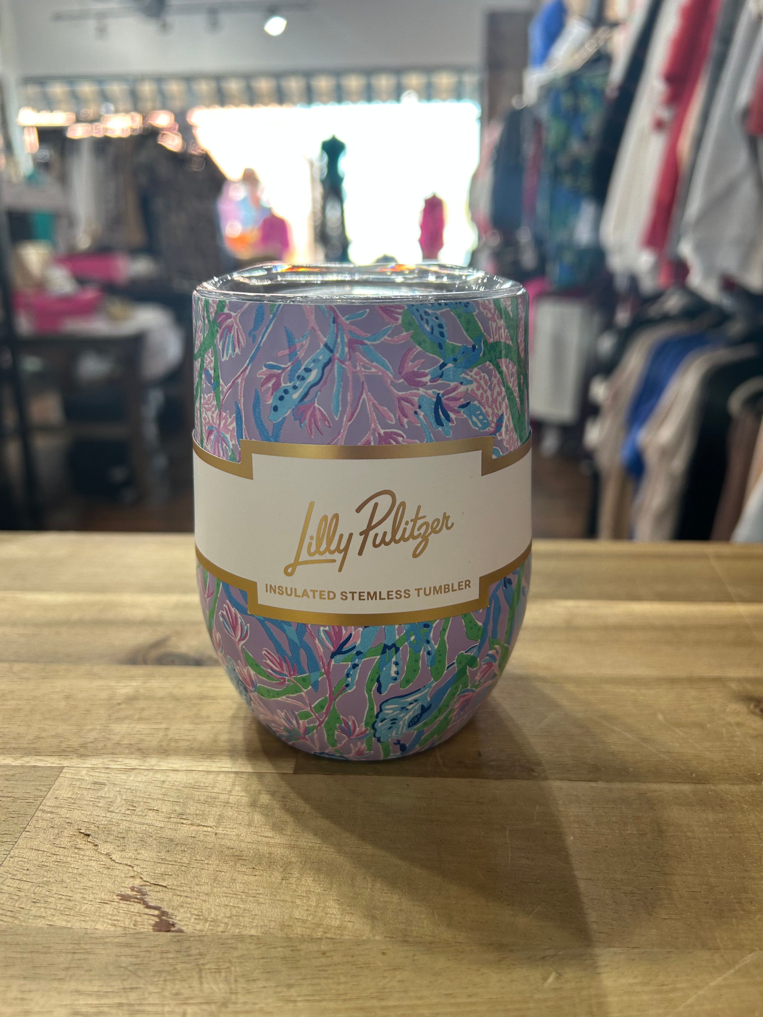 Lilly Stainless Steel Wine Tumbler - Seacret Escape