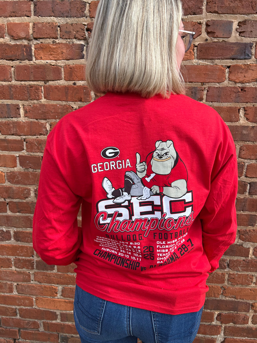Red UGA LS SEC Champs 2025 Recap