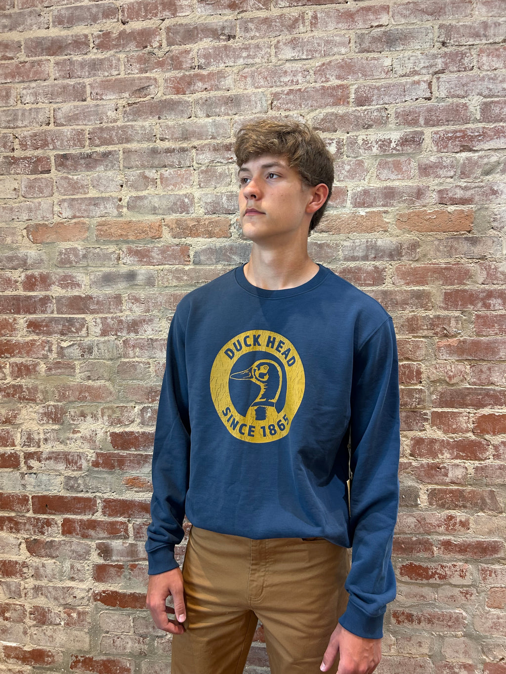 Dark Indigo Duckhead Sweatshirt
