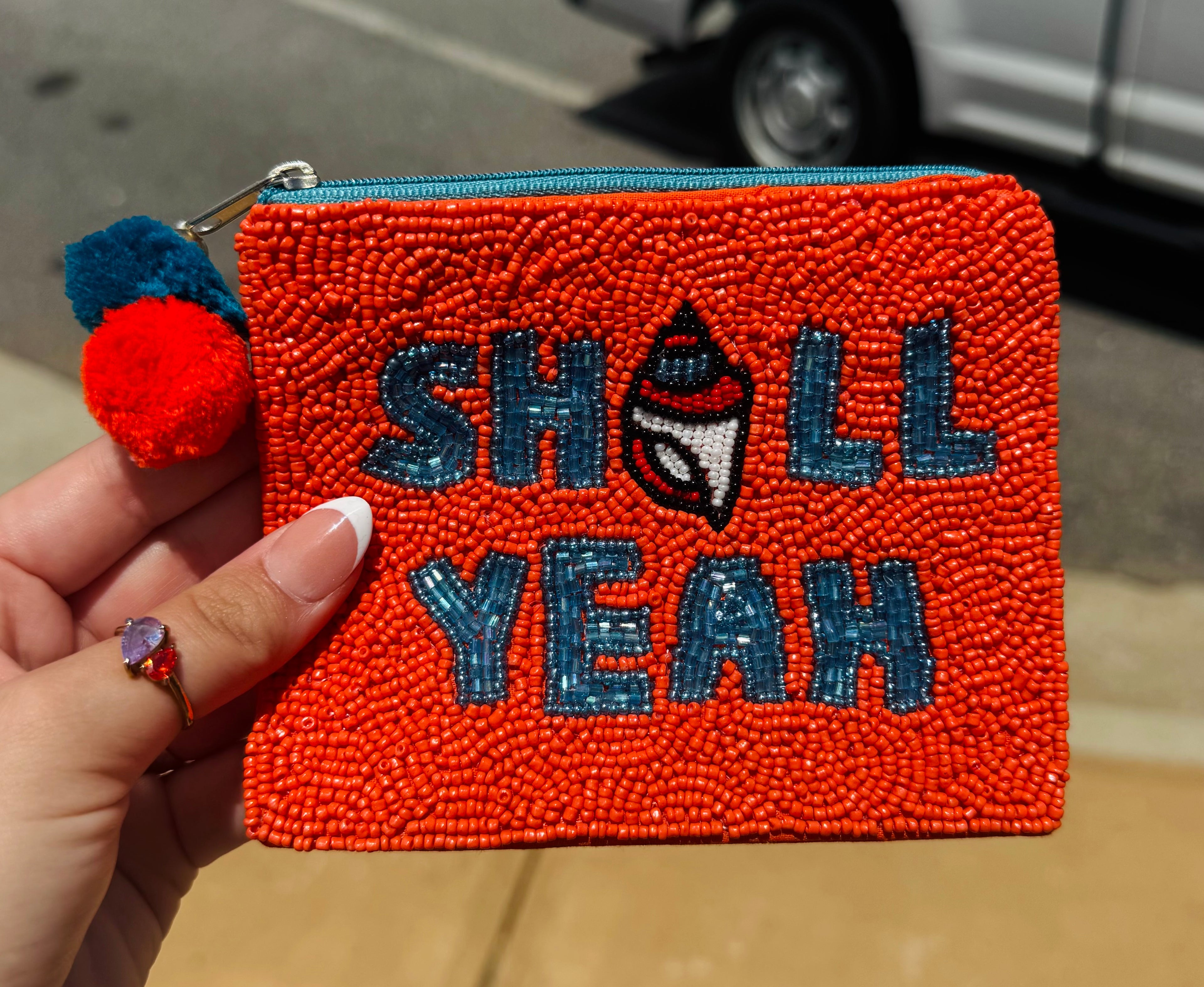 Beaded Coin Pouch