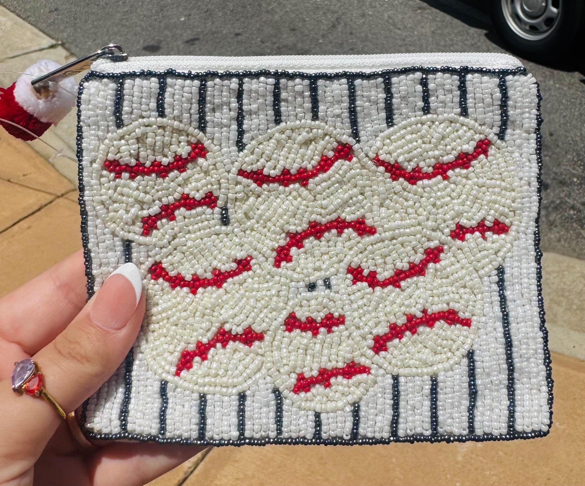 Beaded Coin Pouch