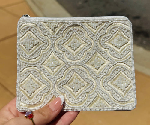 Beaded Coin Pouch