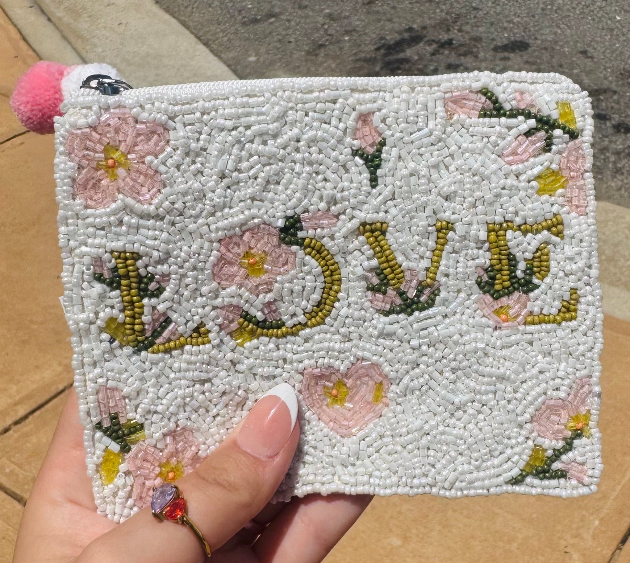 Beaded Coin Pouch
