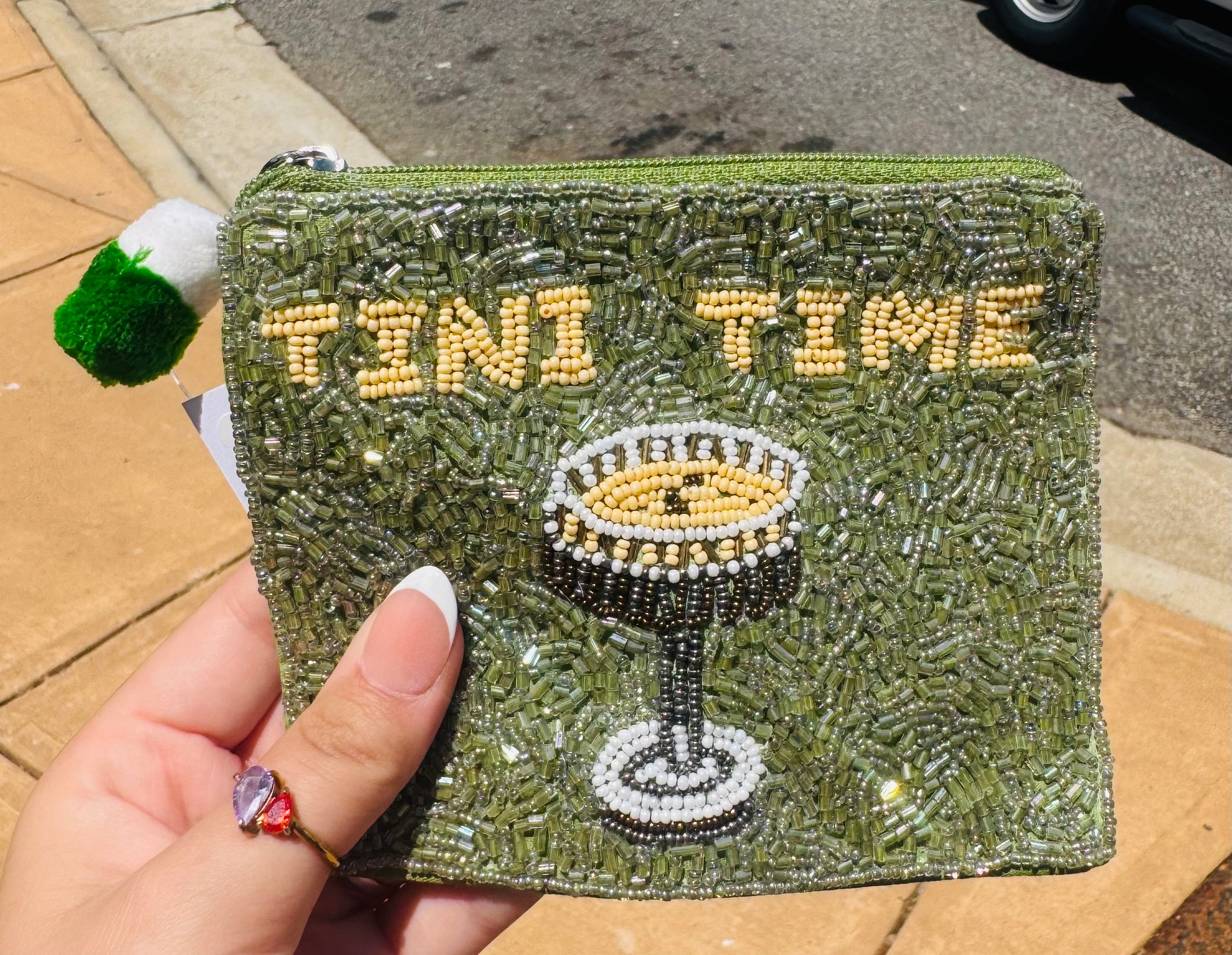 Beaded Coin Pouch