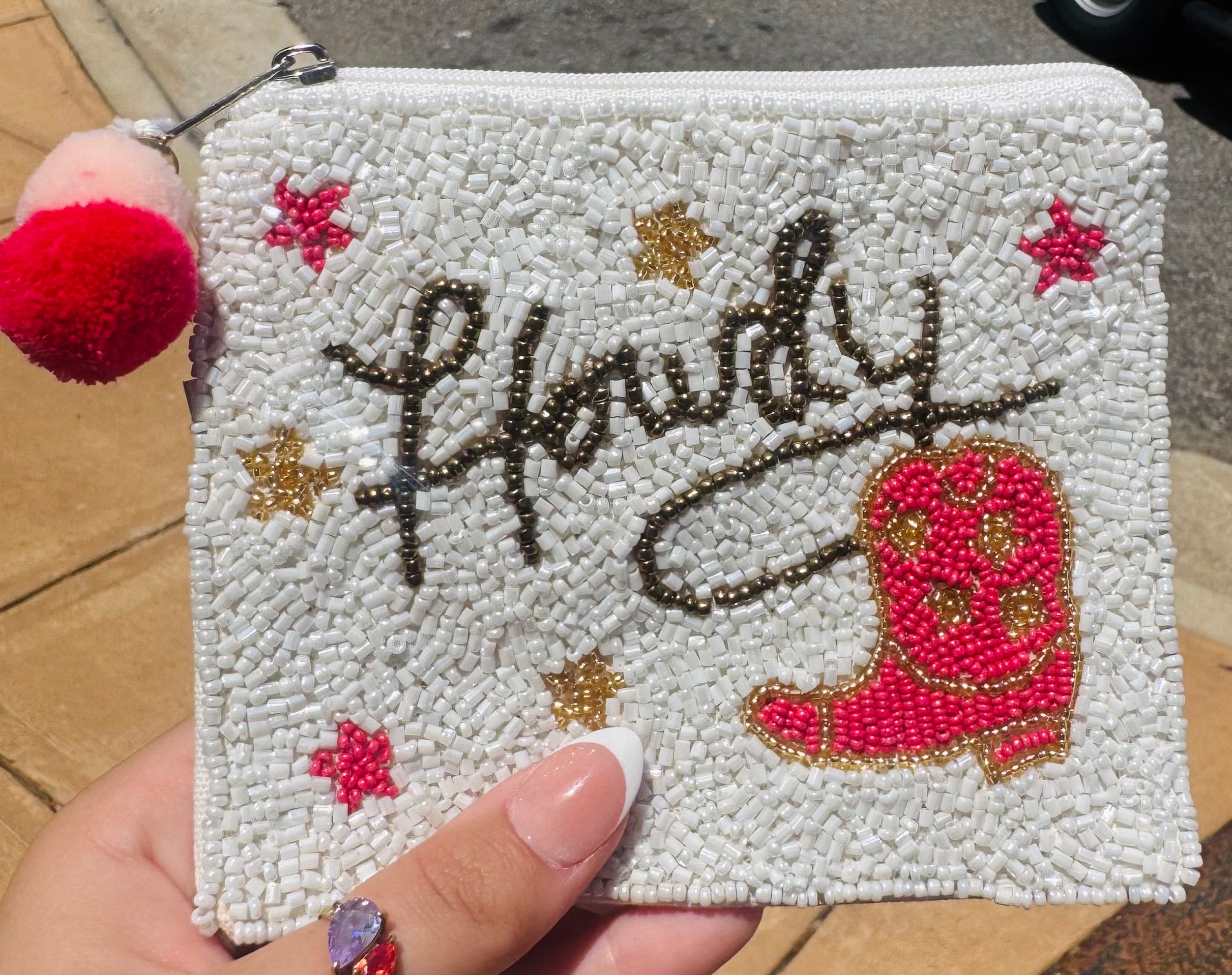 Beaded Coin Pouch
