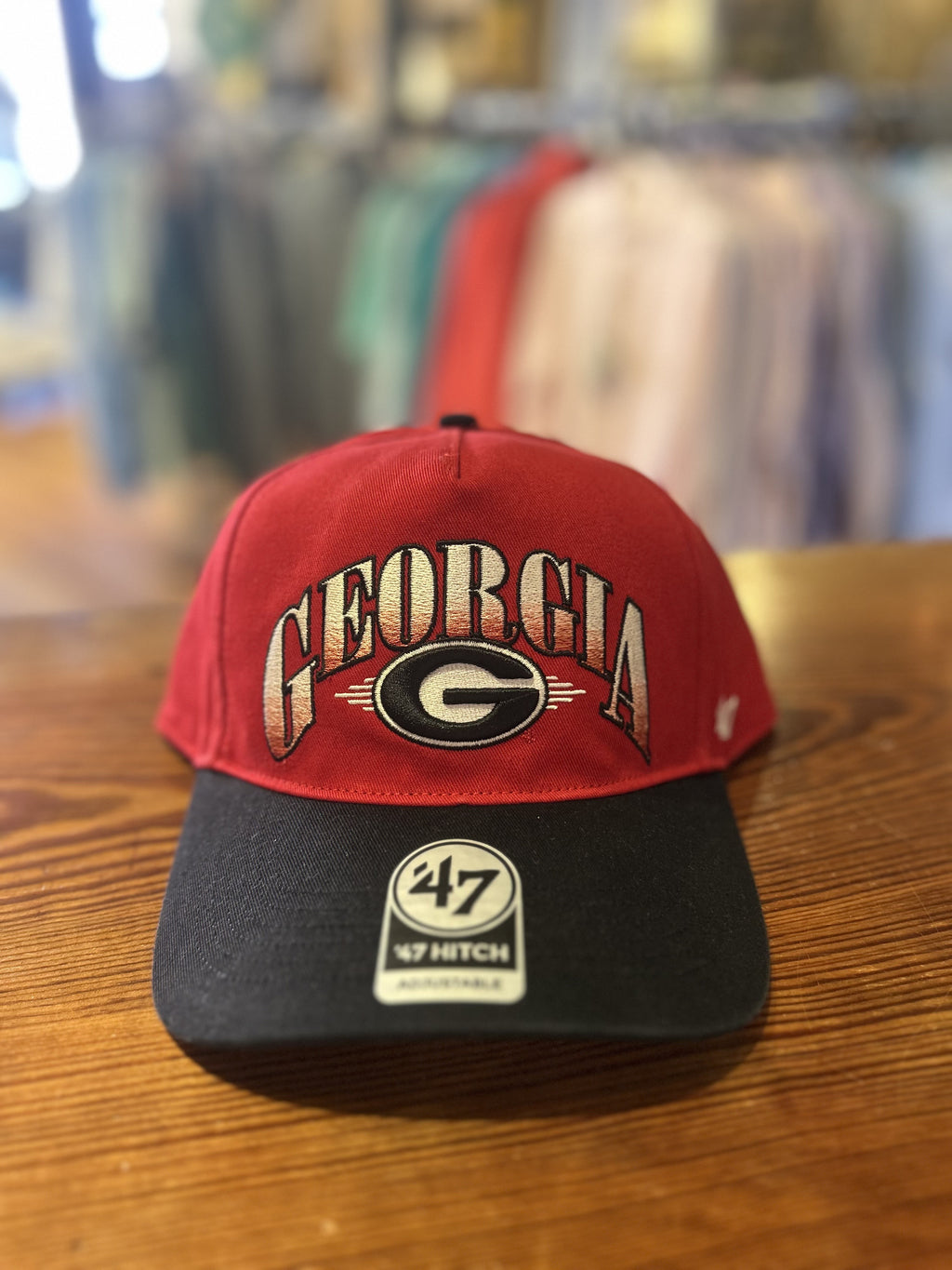 Georgia Bulldogs Red Atkin Hat