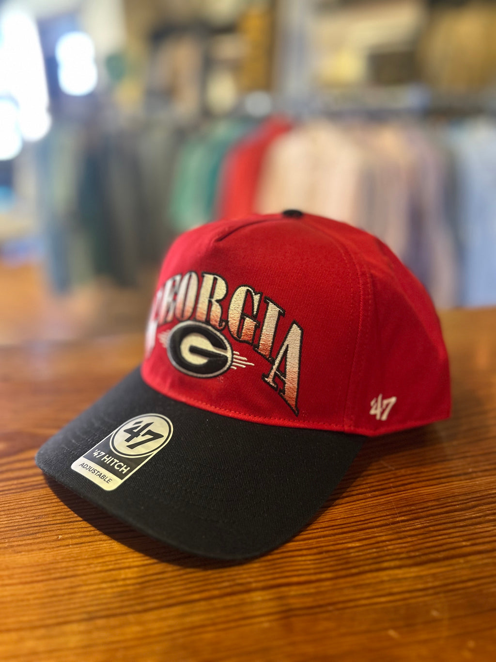 Georgia Bulldogs Red Atkin Hat