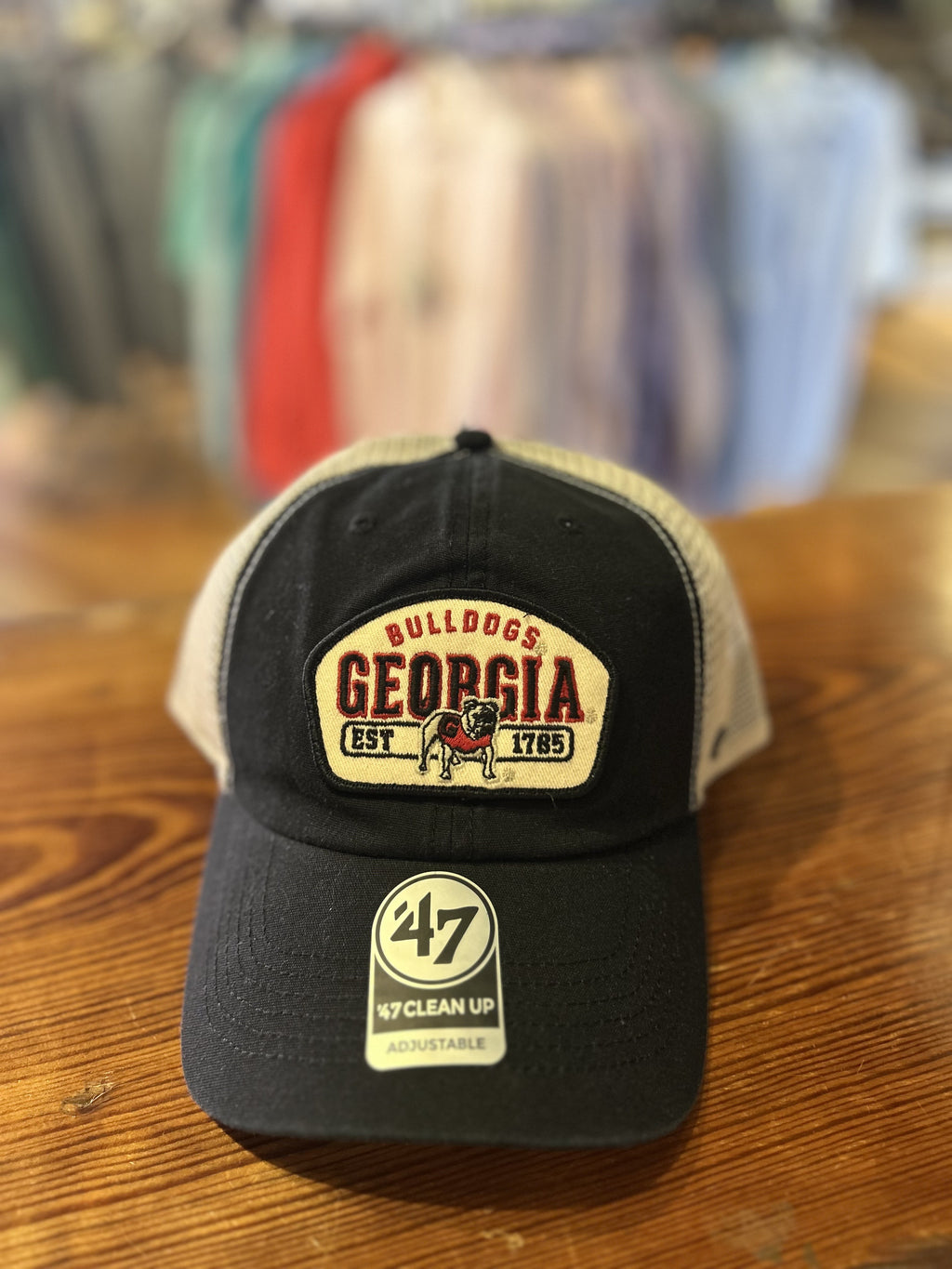 Georgia Bulldogs Vintage Black Penwald Hat