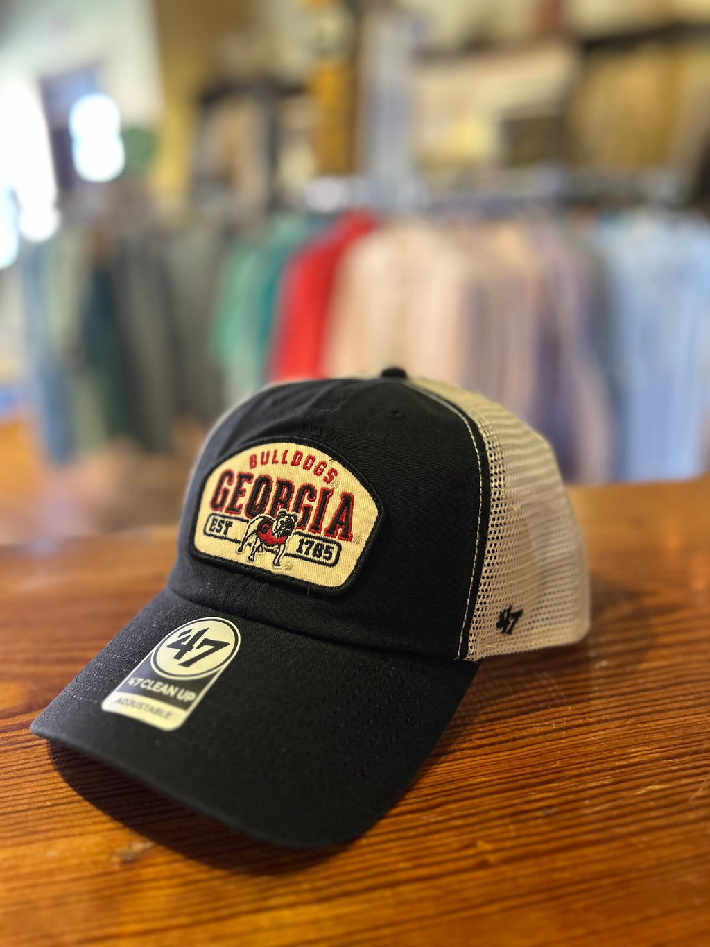 Georgia Bulldogs Vintage Black Penwald Hat
