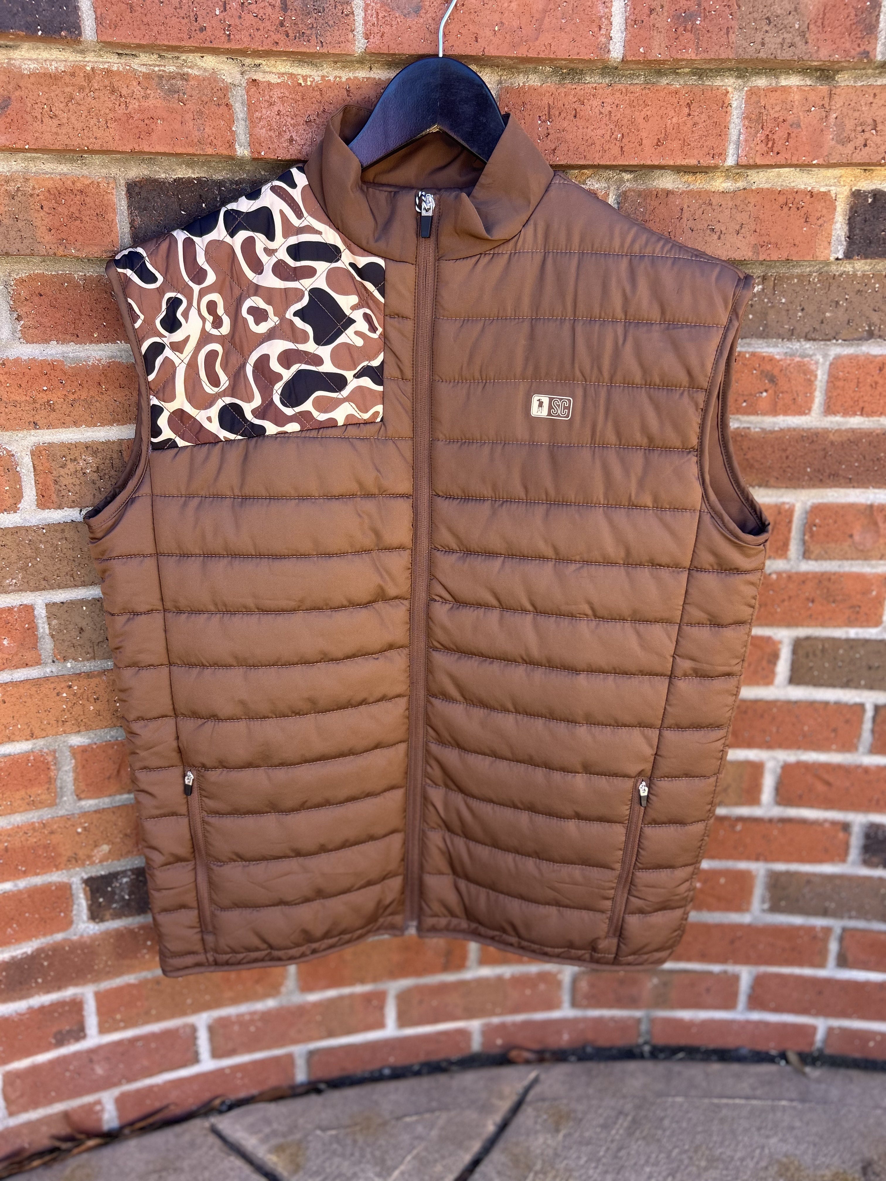 Wilderness Brown Down Vest