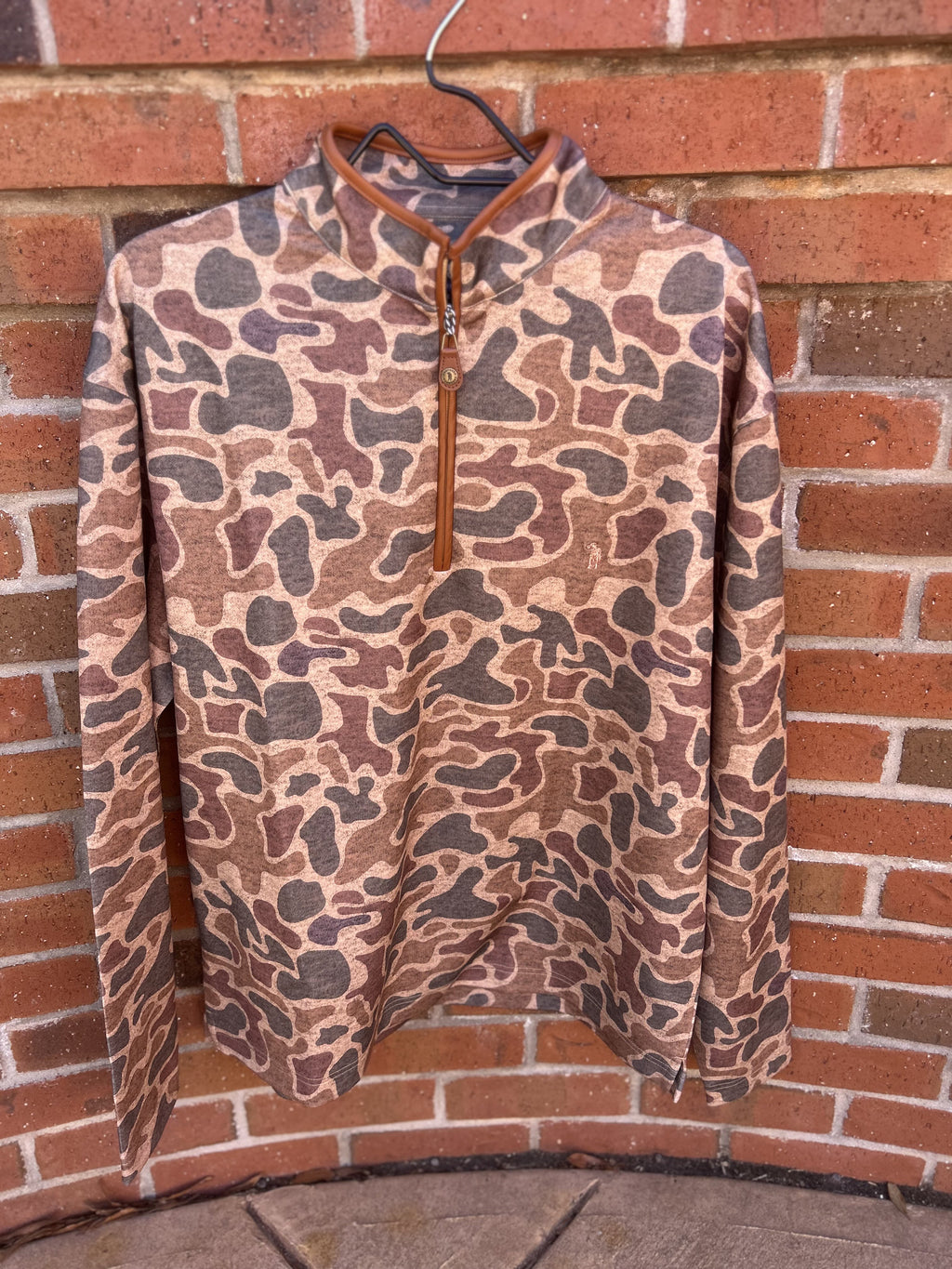 Duck Camo Quarter Zip