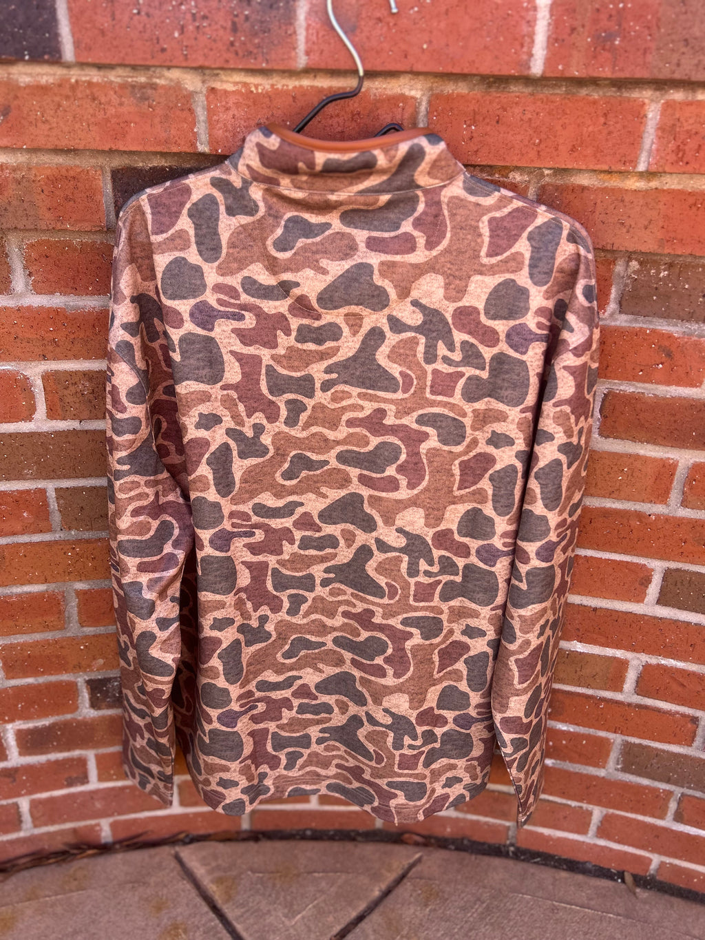 Duck Camo Quarter Zip