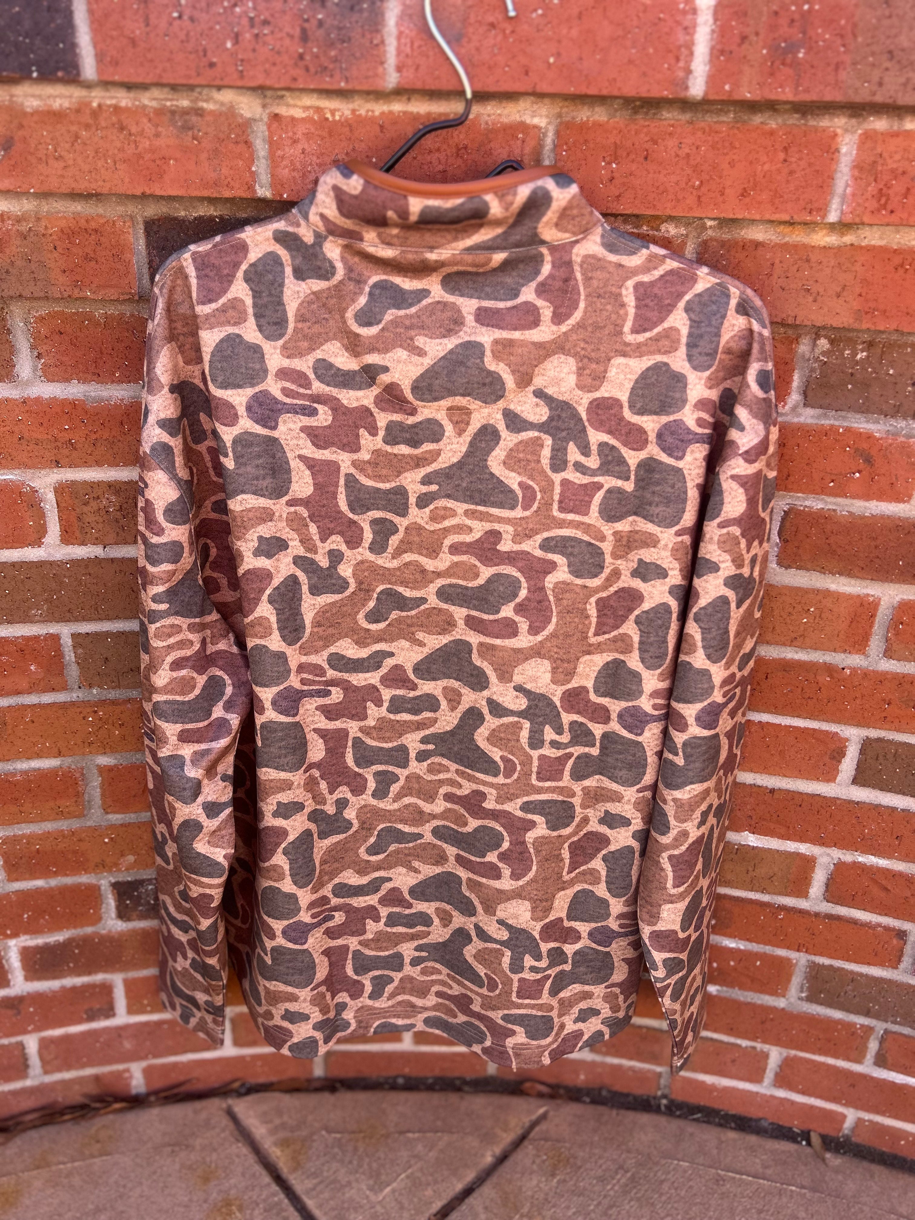 Duck Camo Quarter Zip