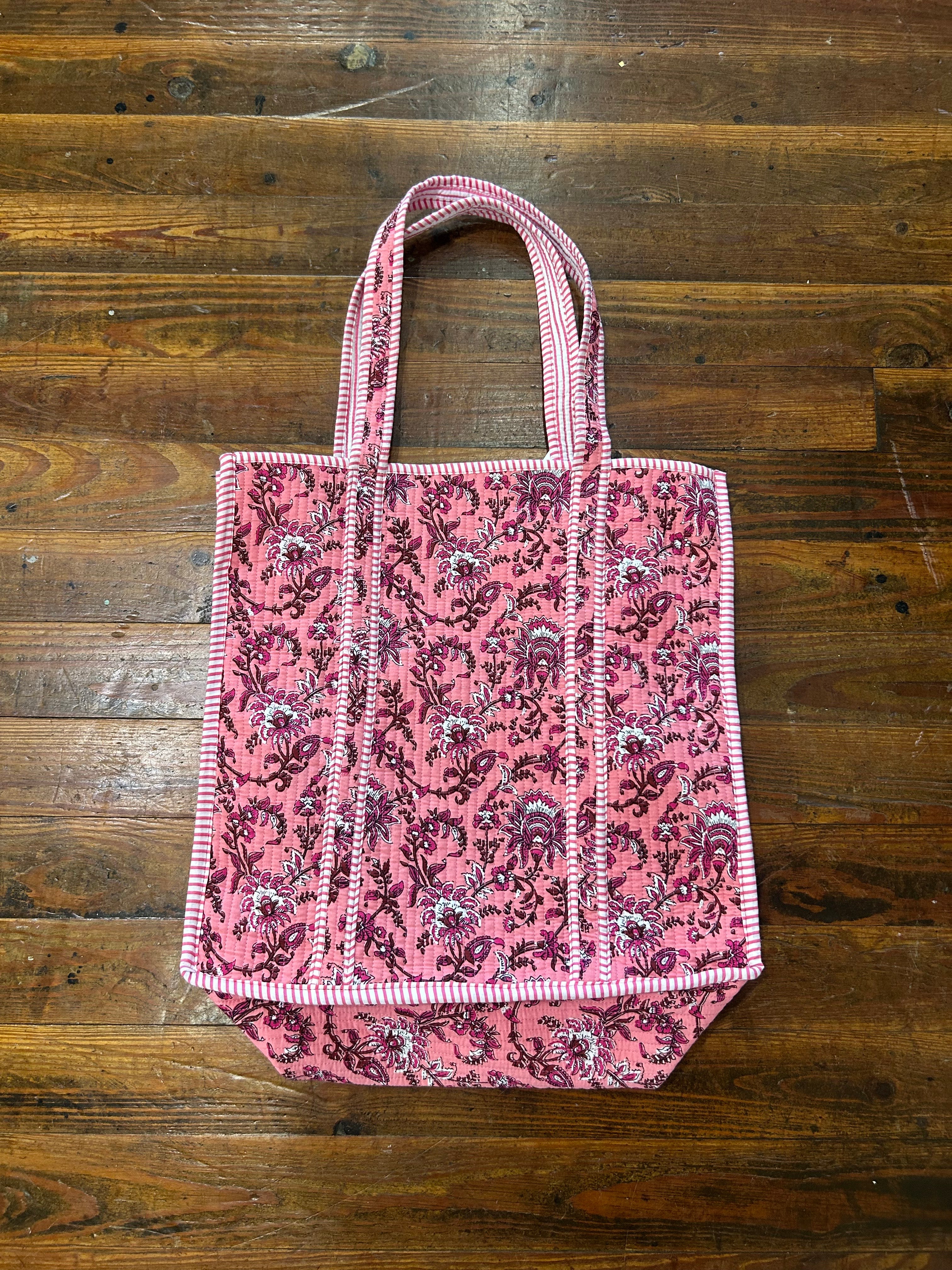 Quilted Tote Bag