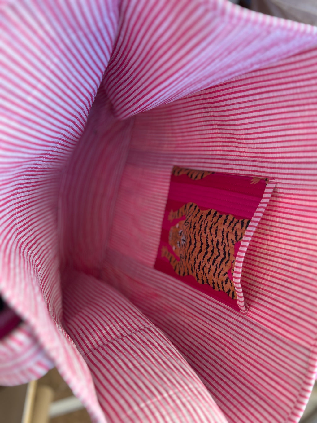 Quilted Tote Bag