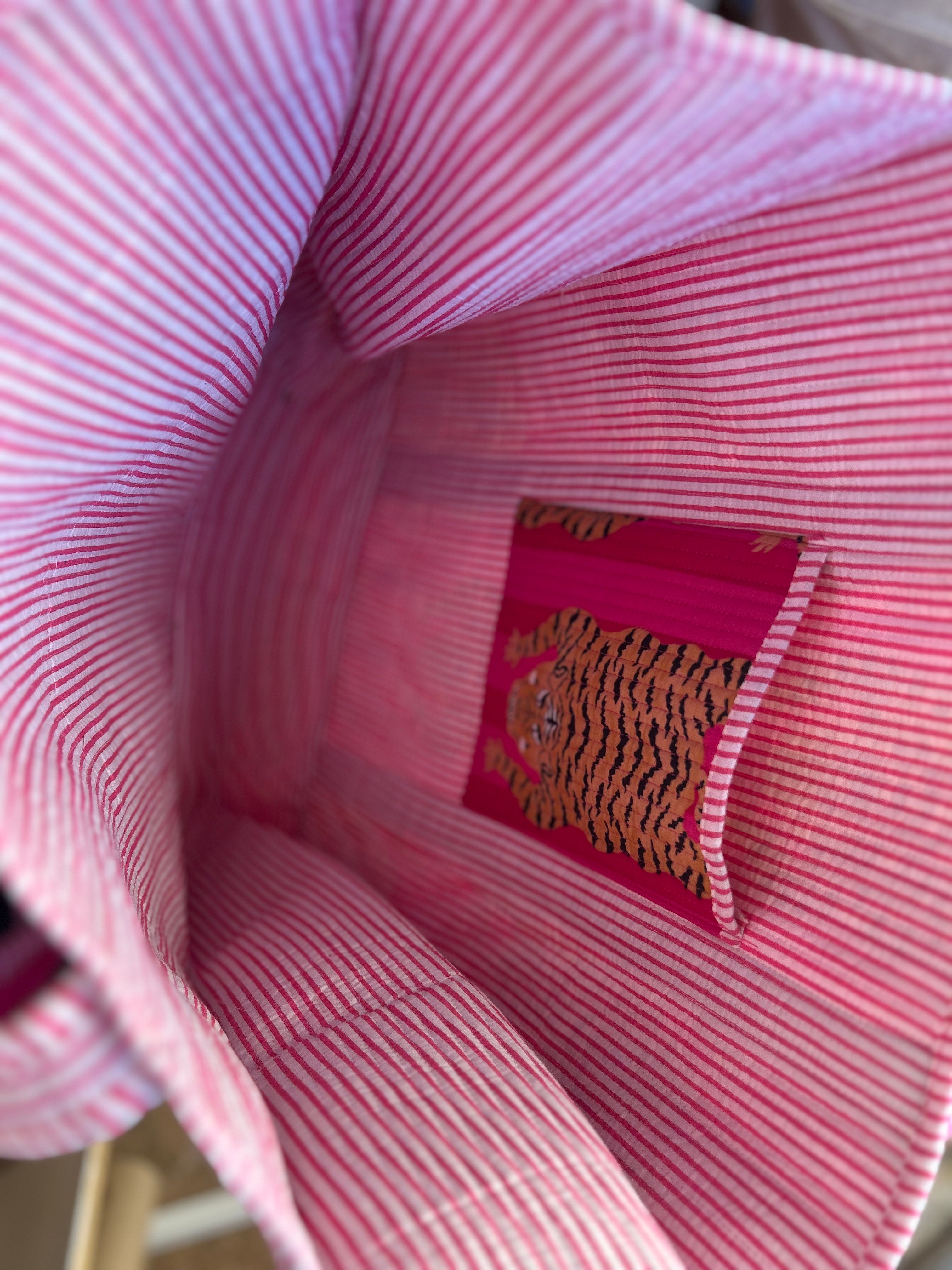 Quilted Tote Bag
