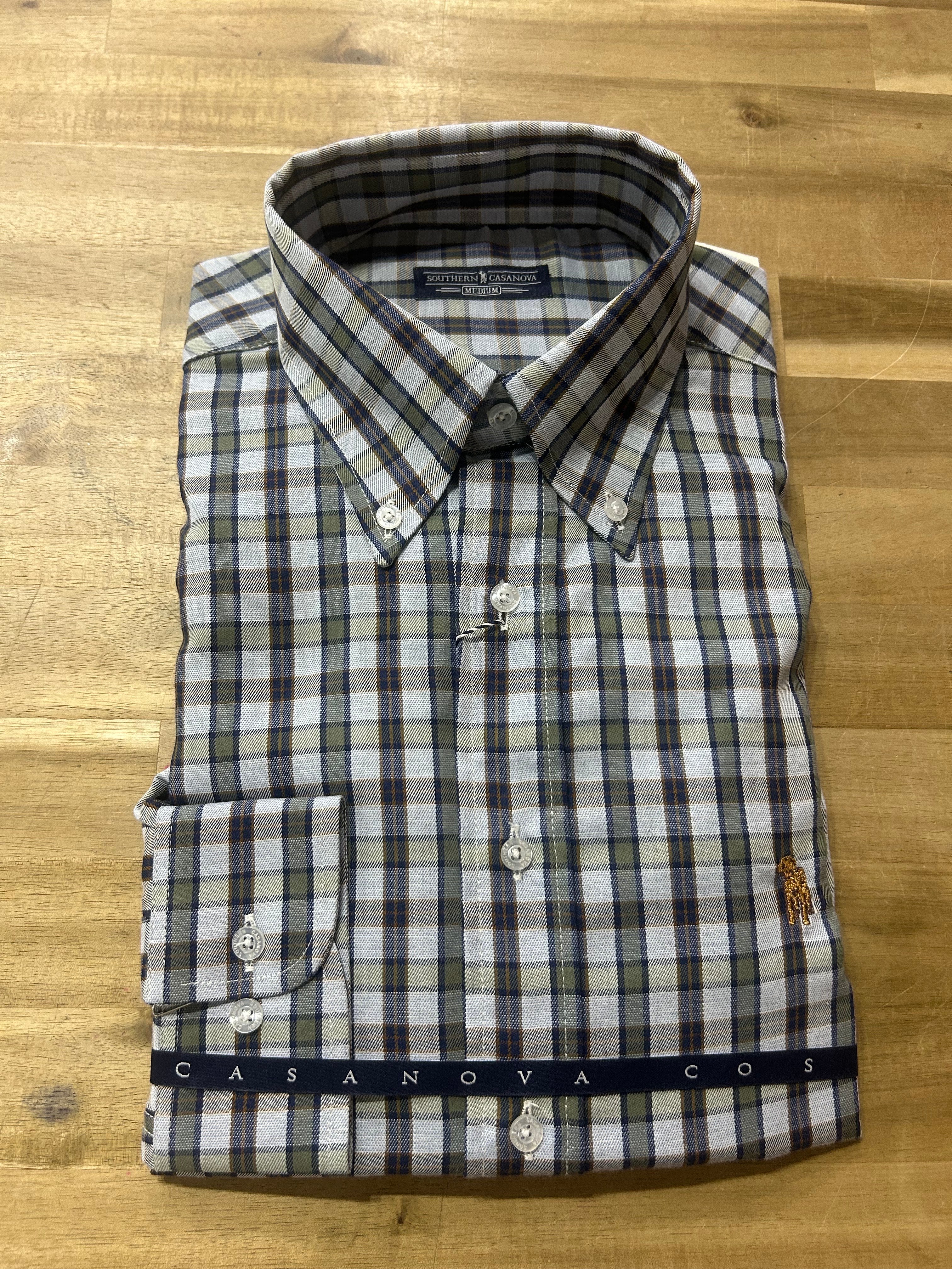 Foxhole Check Button Down