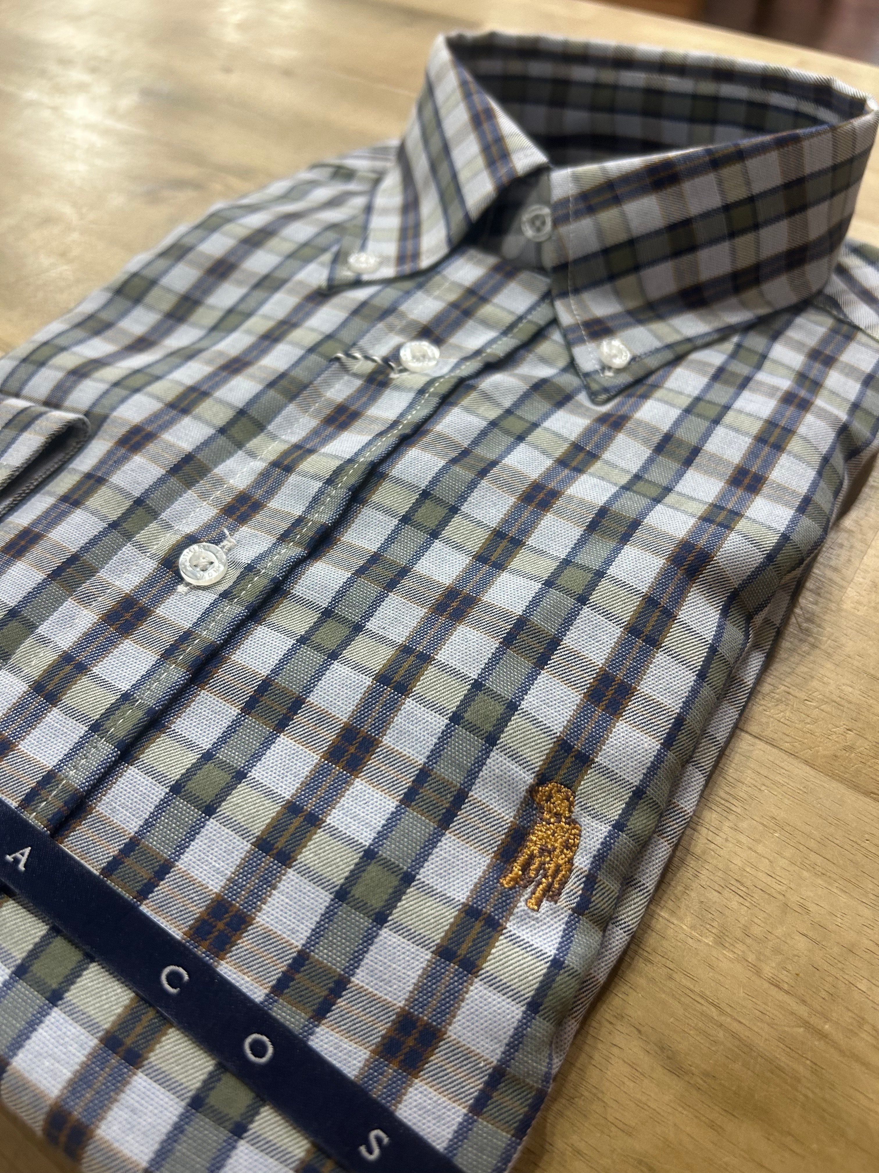 Foxhole Check Button Down