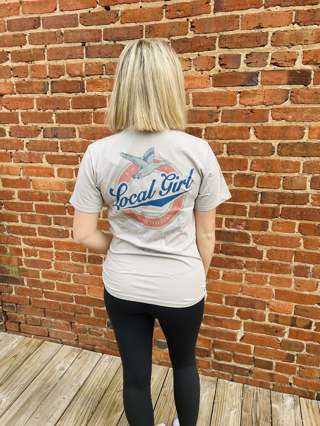 LG Vintage Miller SS Tee Silver