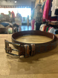 Belt Blue Wash Alligator