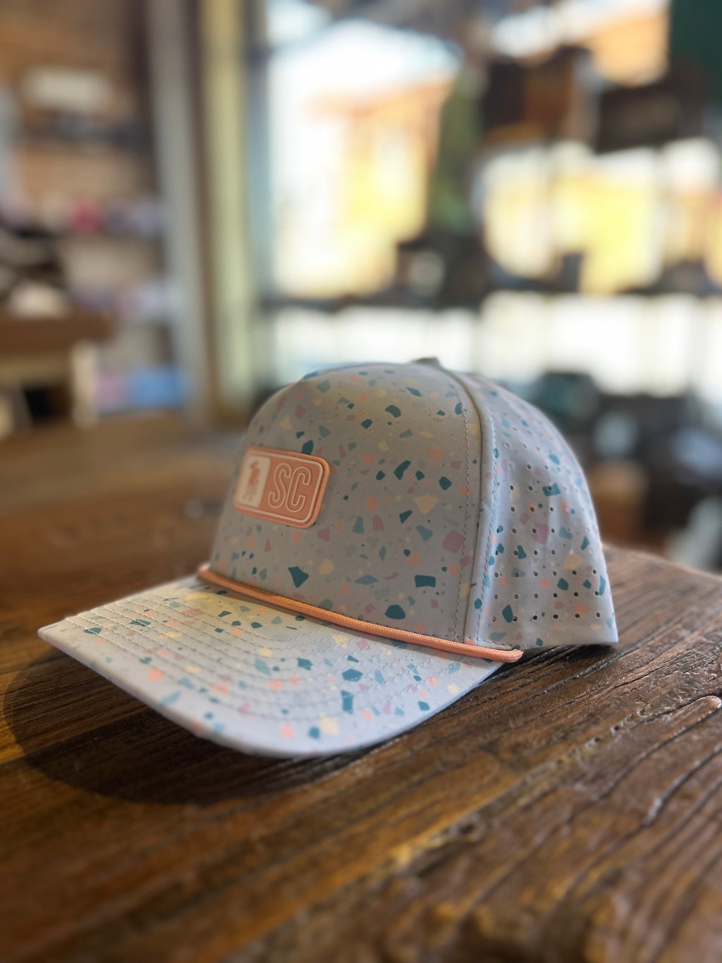 Pebble Print Hat