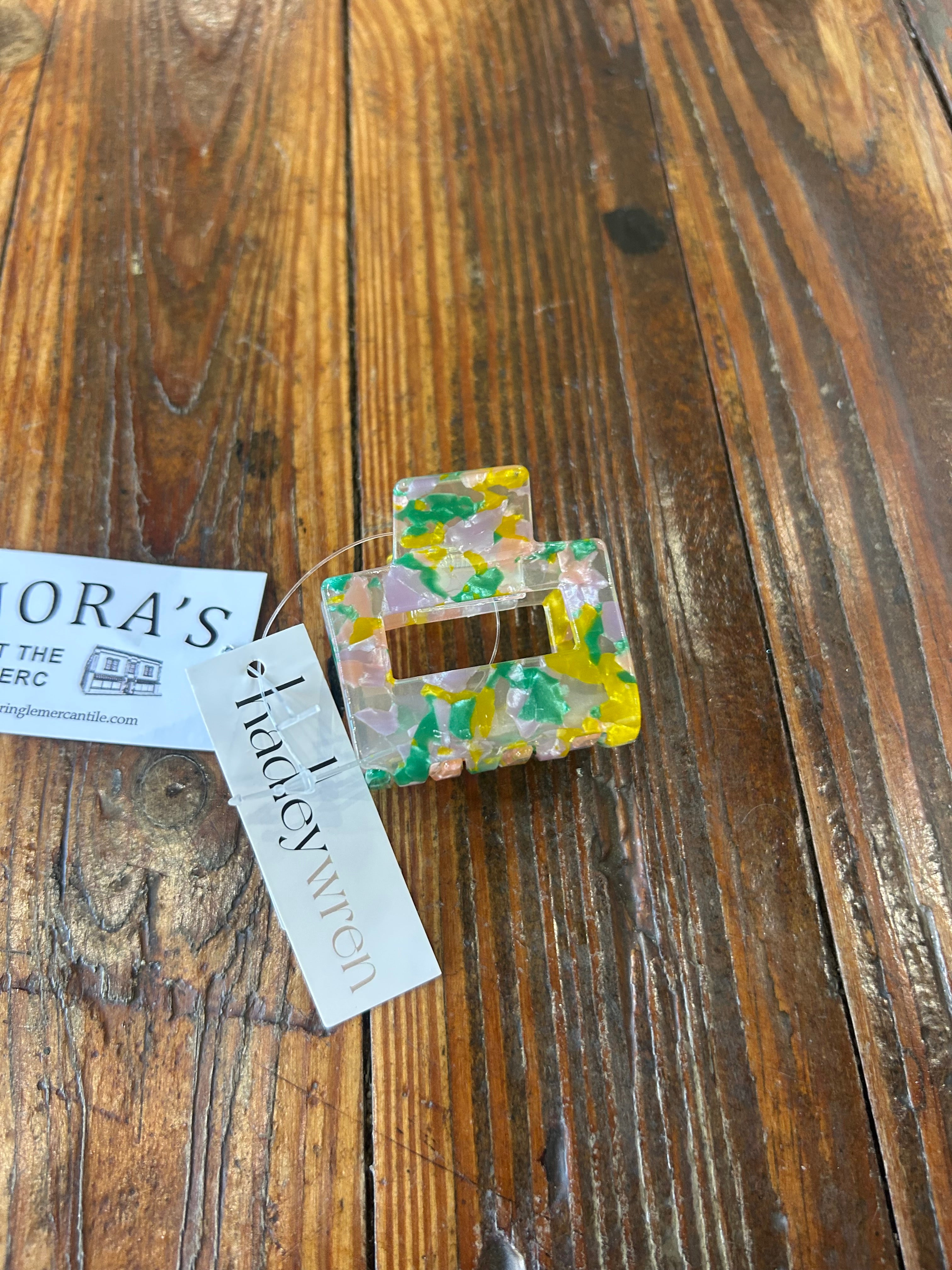 Small Rectangle Hair Claw Clip