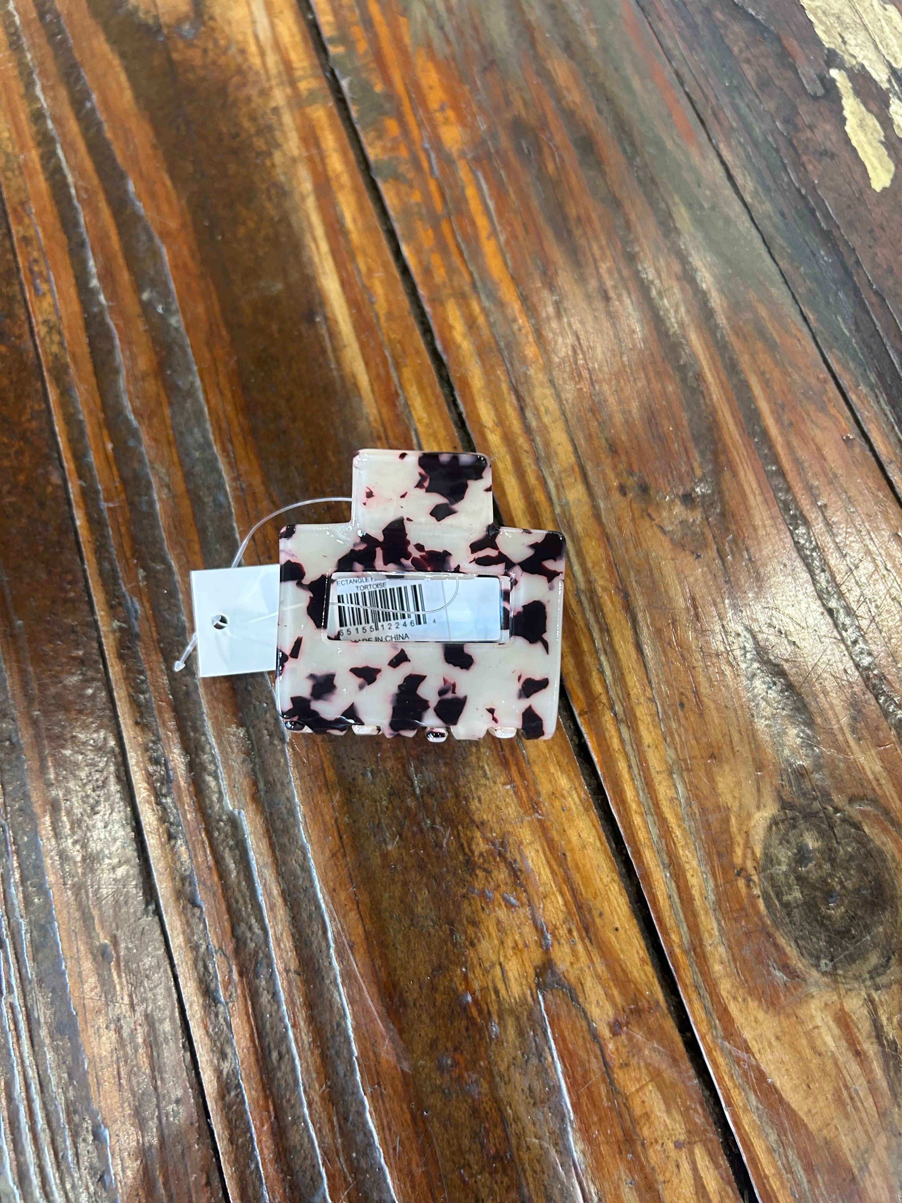 Small Rectangle Hair Claw Clip