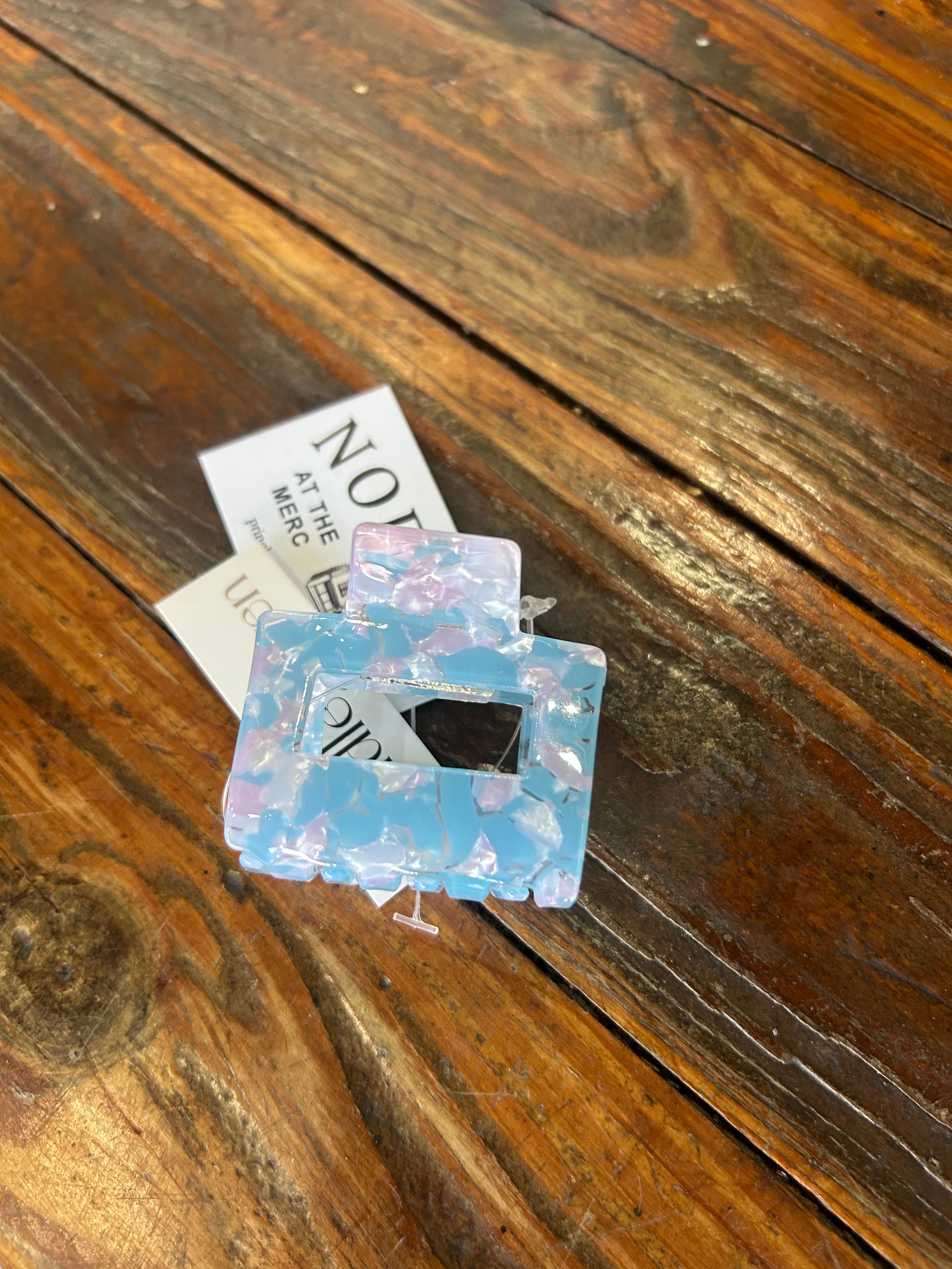 Small Rectangle Hair Claw Clip