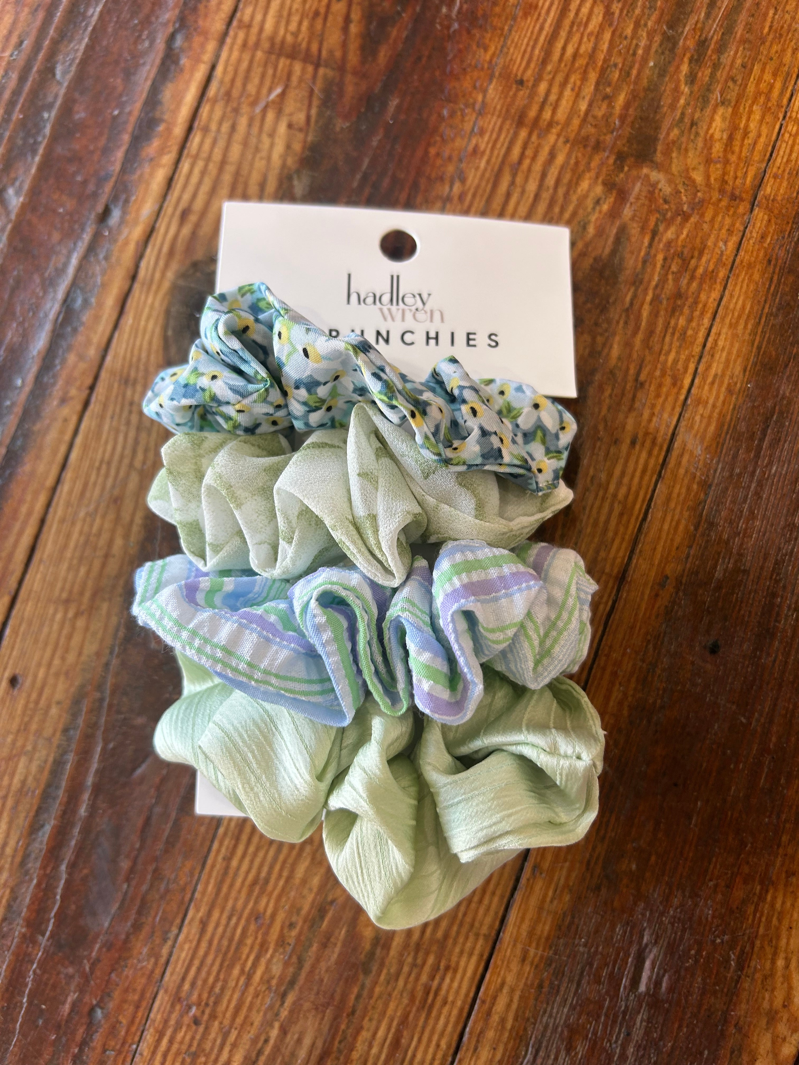 Spring Scrunchie Set of 4