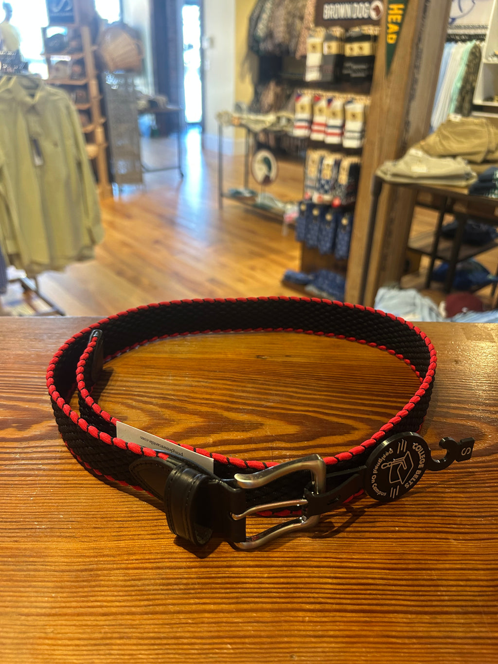Red & Black rope belt