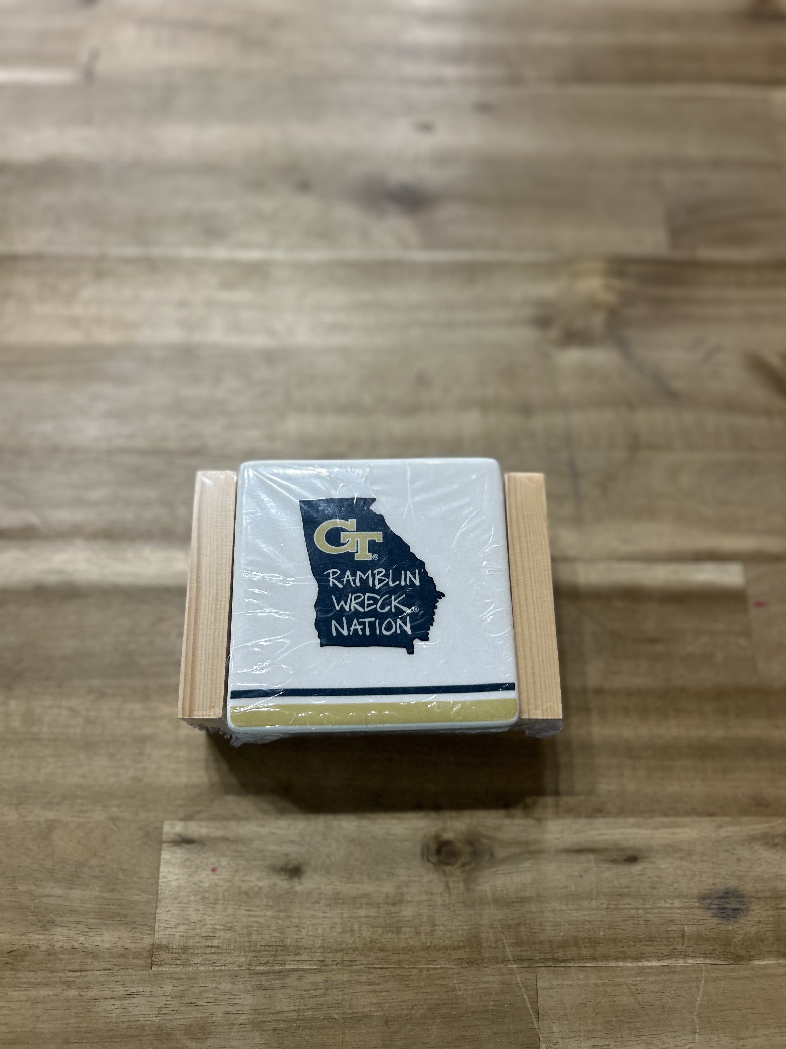GA Tech Coaster Set