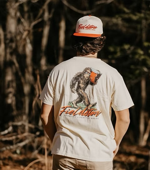 Cream Tailgate Bigfoot T-Shirt