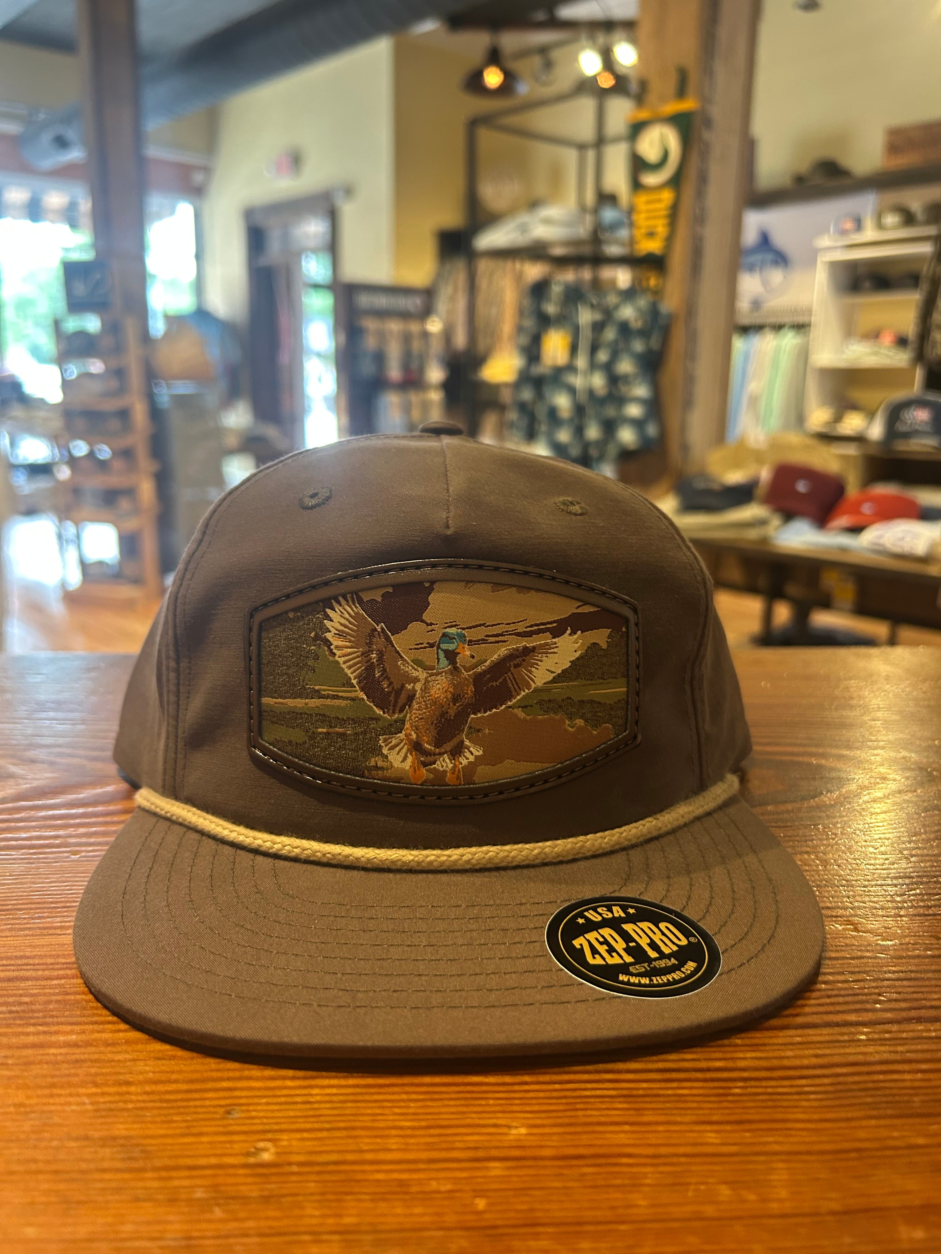 Rope Hat Brown Sand WP Mallard