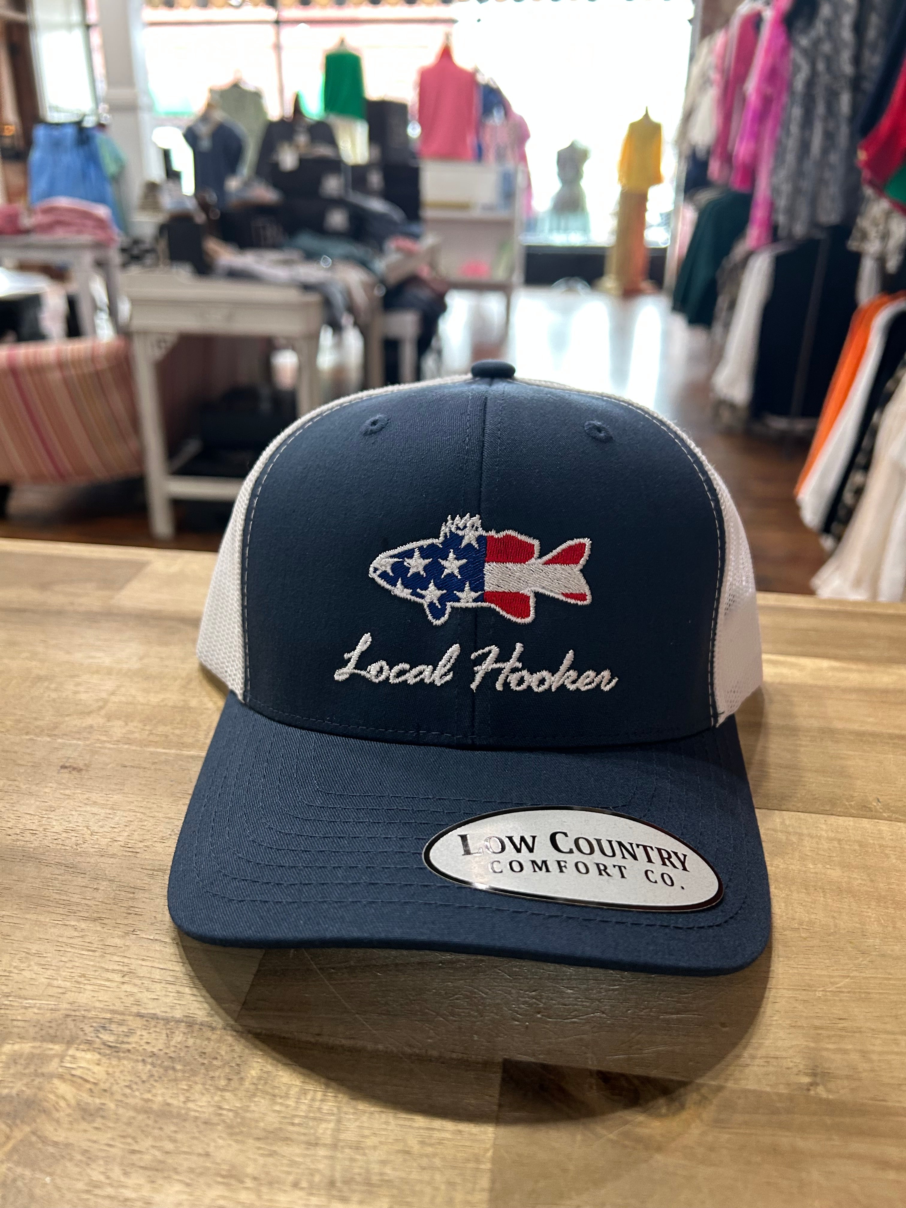 Local Hooker USA Flag Bass