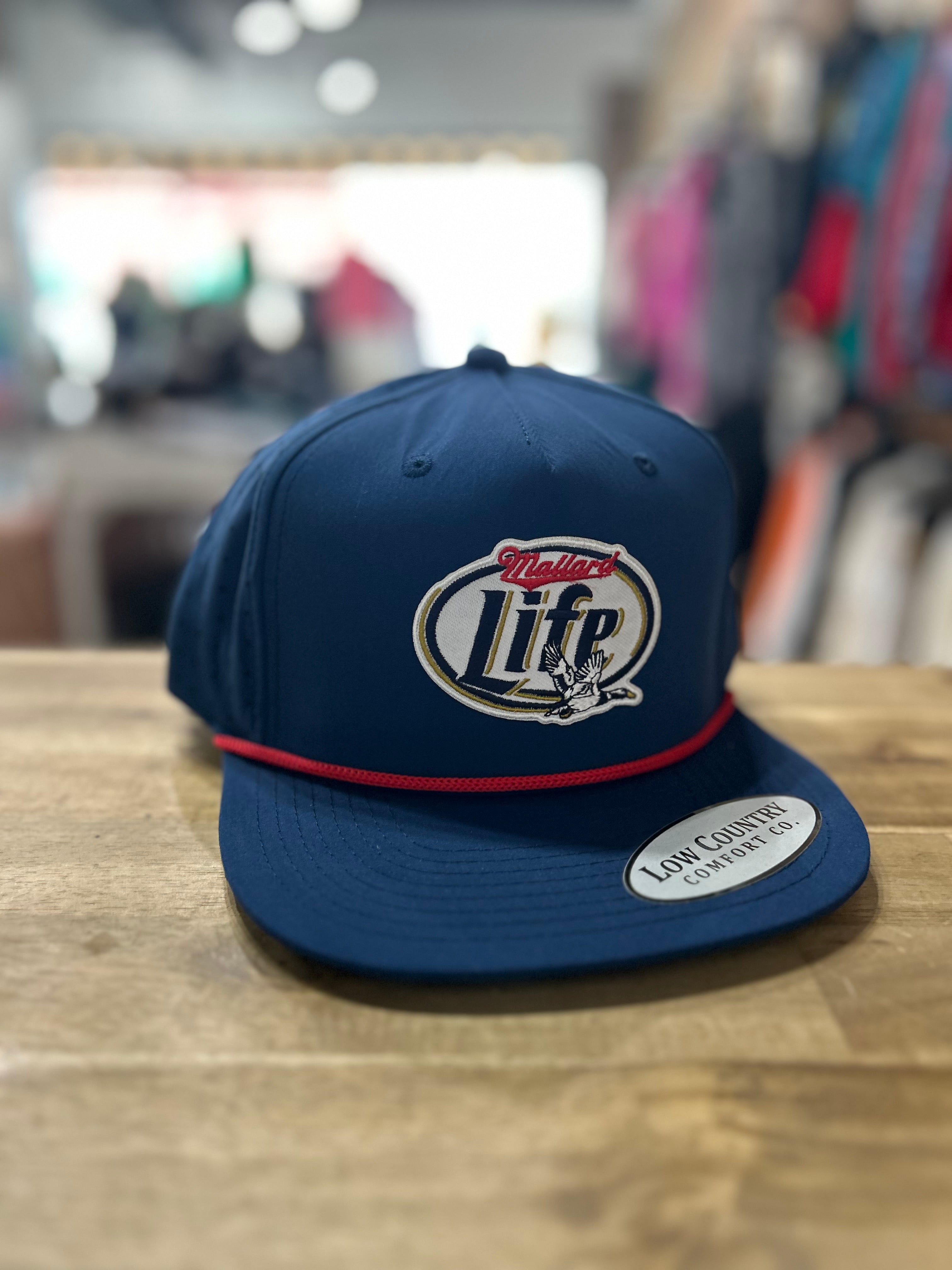 Navy Mallard Life Rope Hat