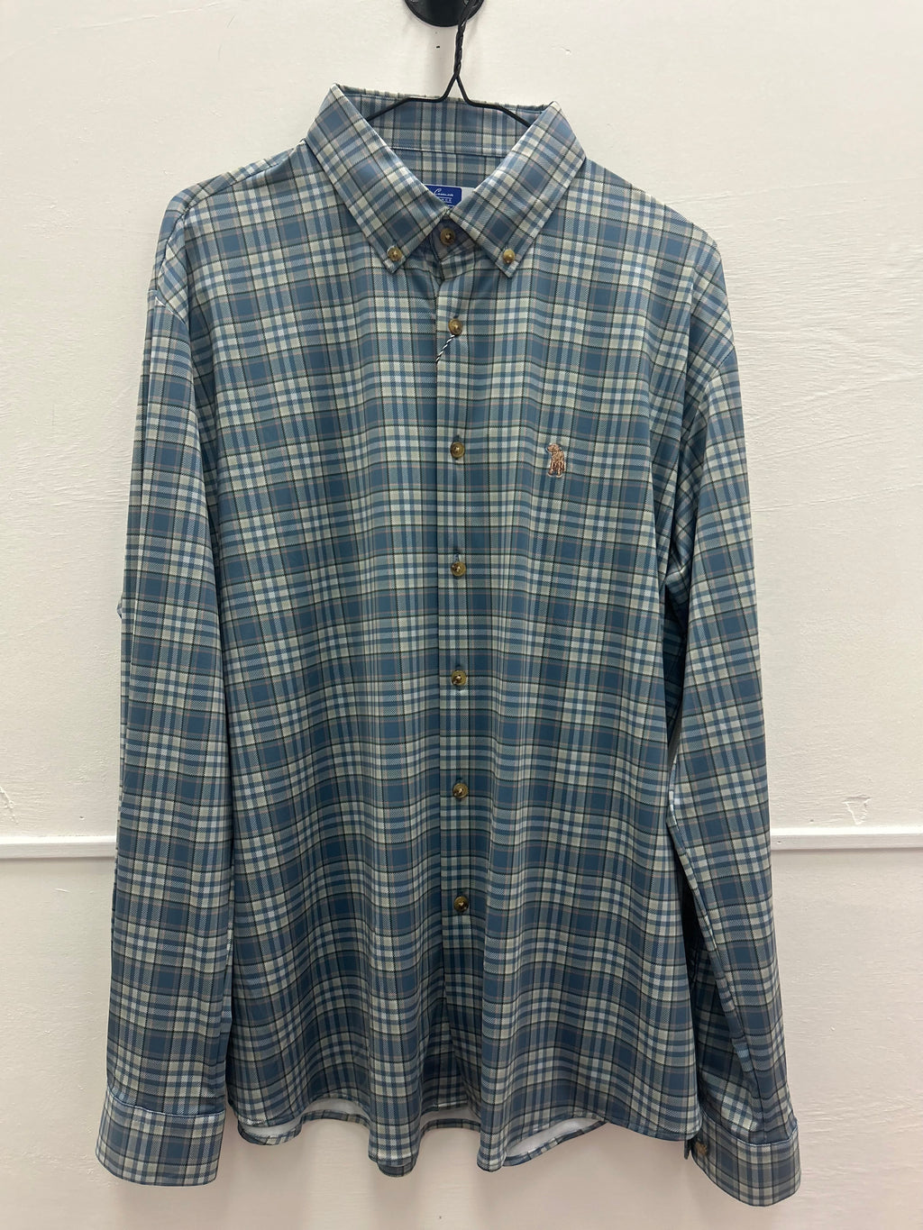 Inkwell Spruce Plaid Button Down