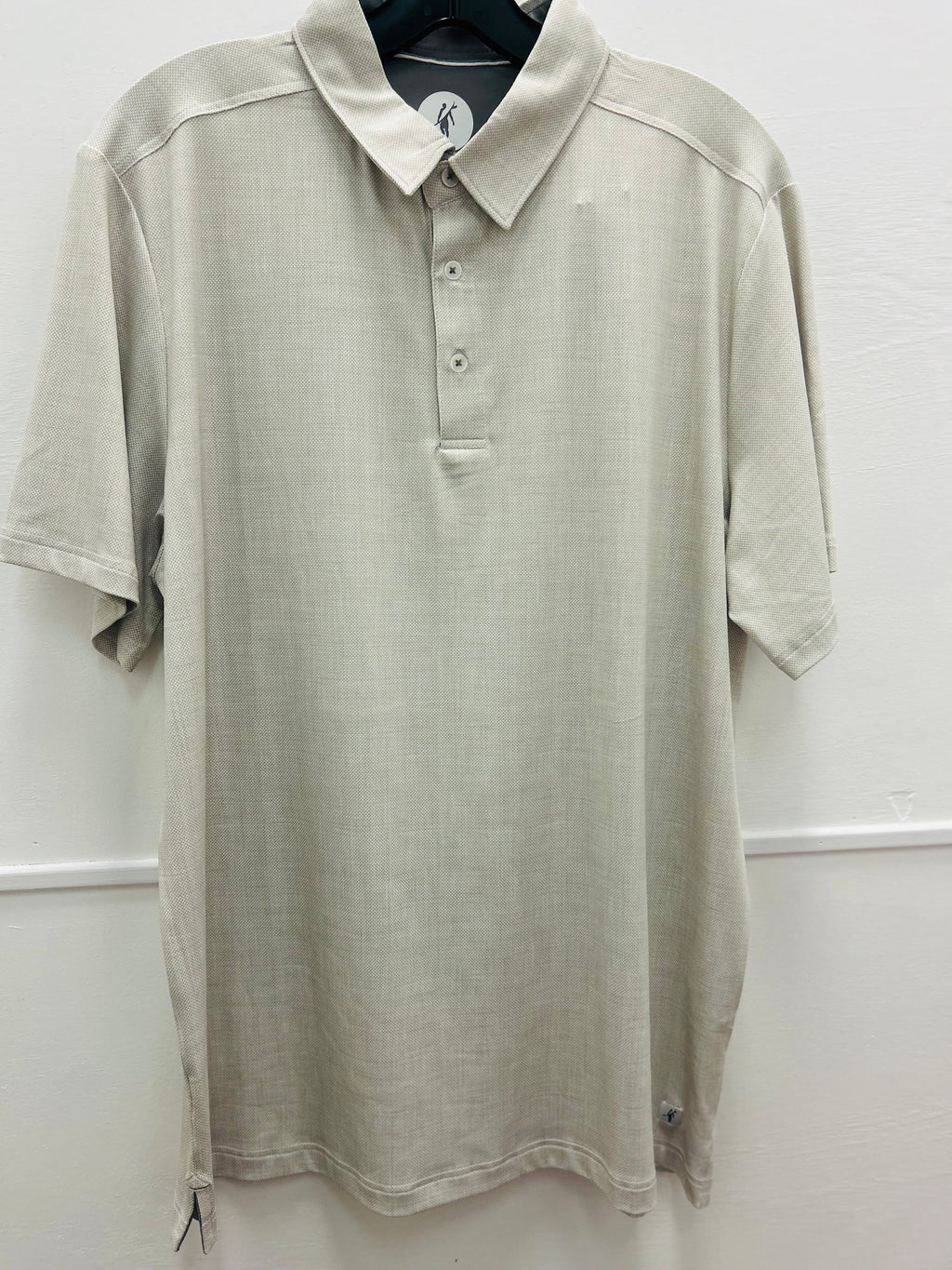 ss clubhouse polo stone textured