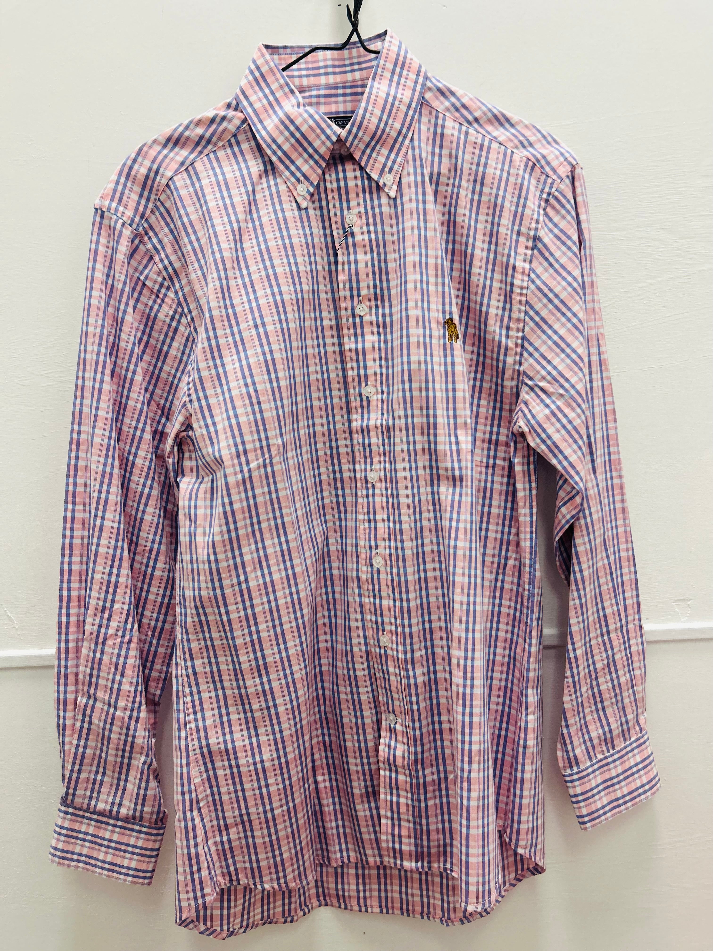 Southern Casanova Button Down Baitfish Check