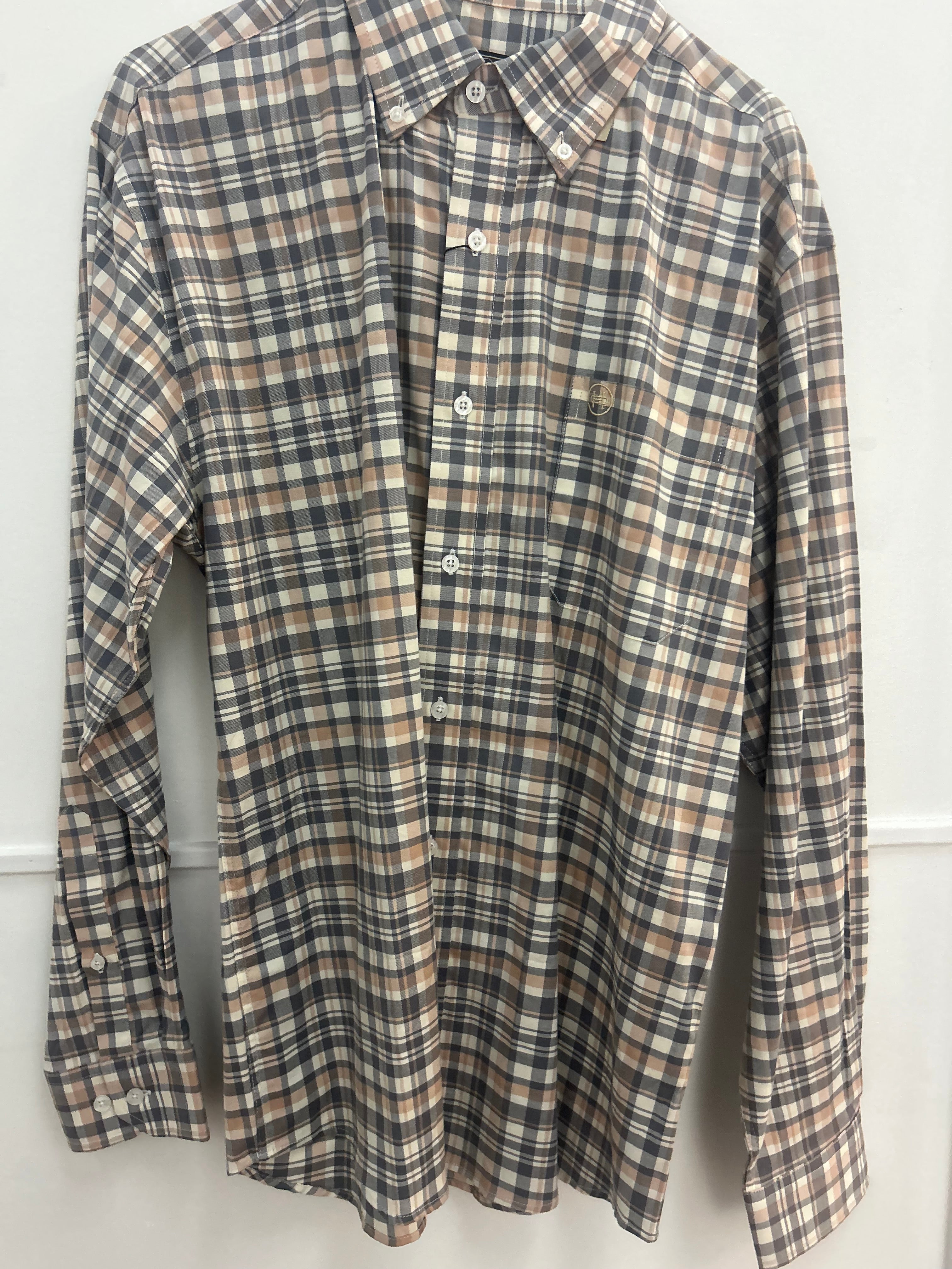 S Creekside Dress Shirt Stormy Weather