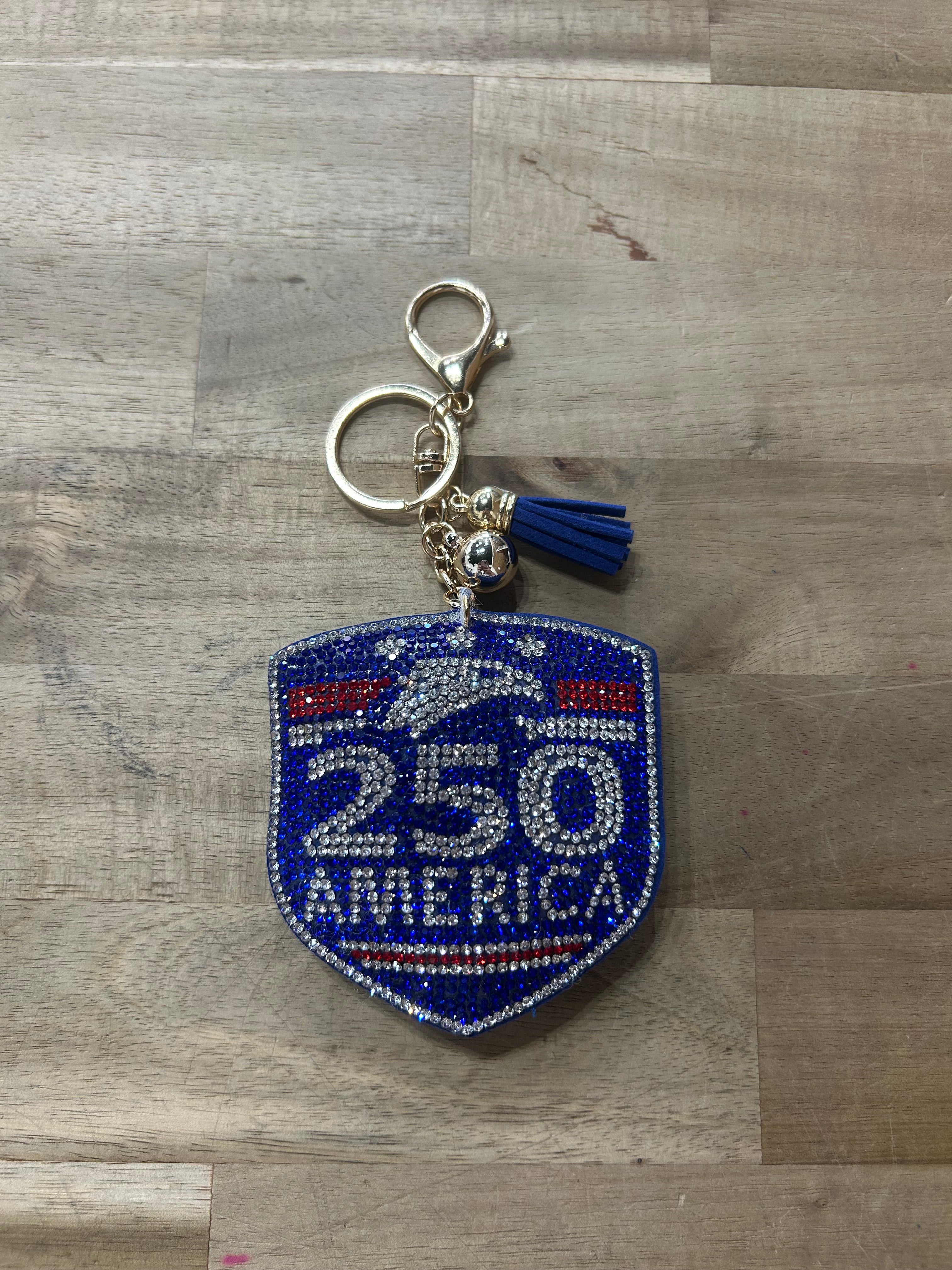 Patriotic Keychain