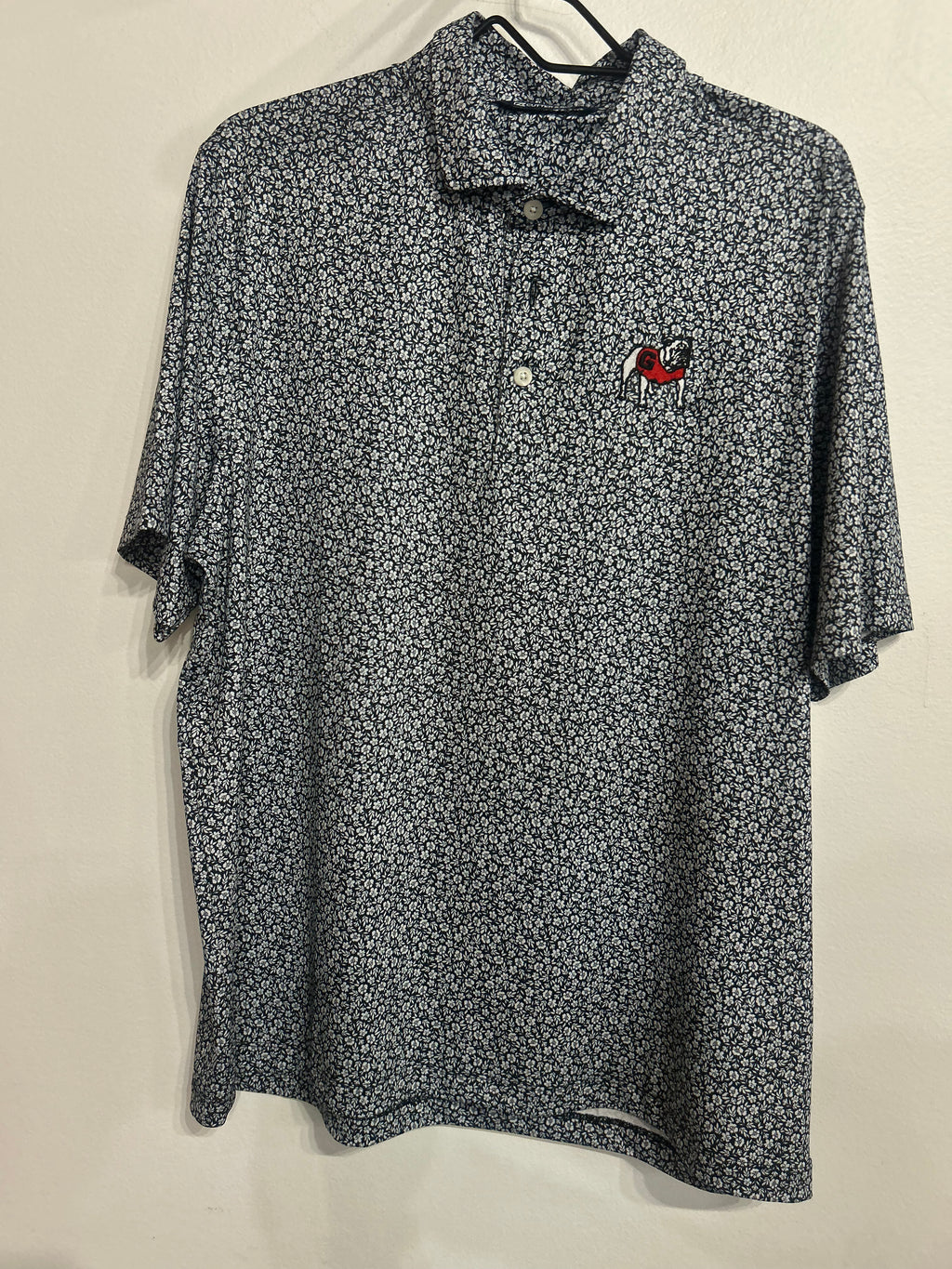 pike eco flora print polo uga