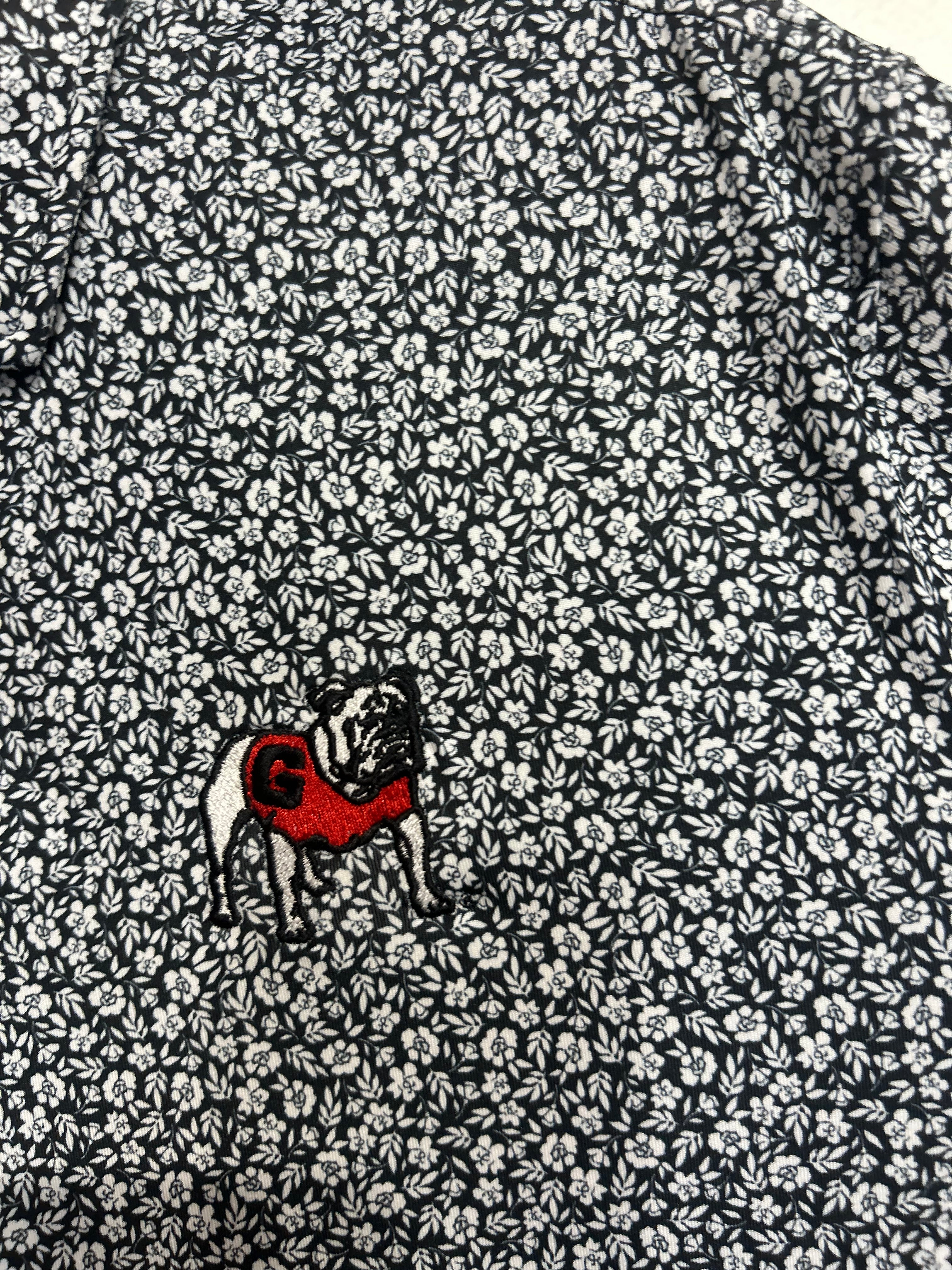 pike eco flora print polo uga